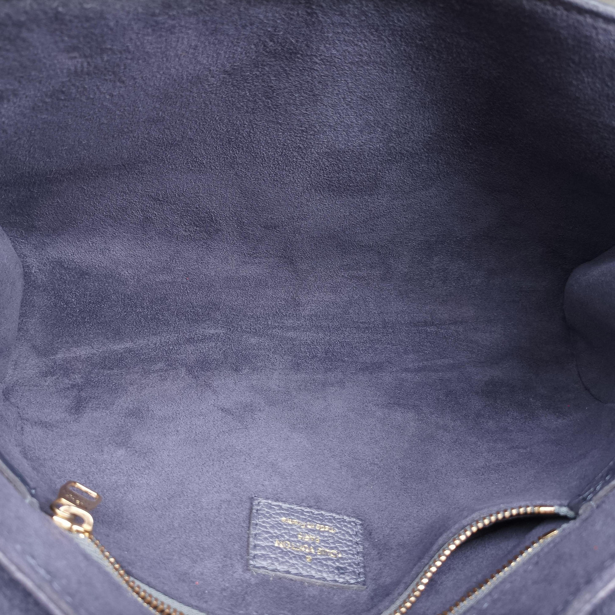 Pre-owned Louis Vuitton Saint Germain PM Studs Gris Silver Monogram Empreinte M51729 shoulderbag | stylenewstar