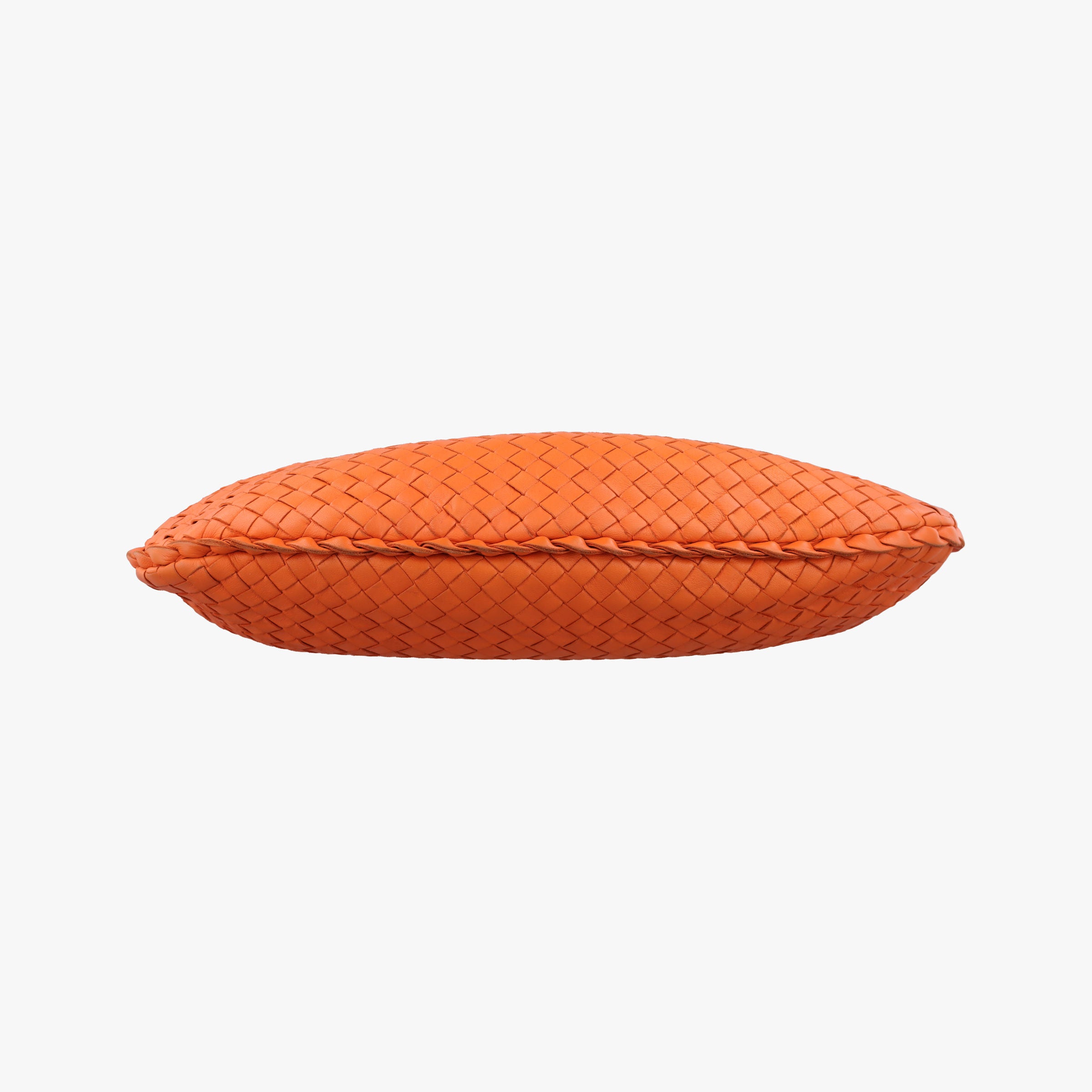 Secondhand Bottega Veneta Intrecciato Orange lambskin  shoulderbag | stylenewstar