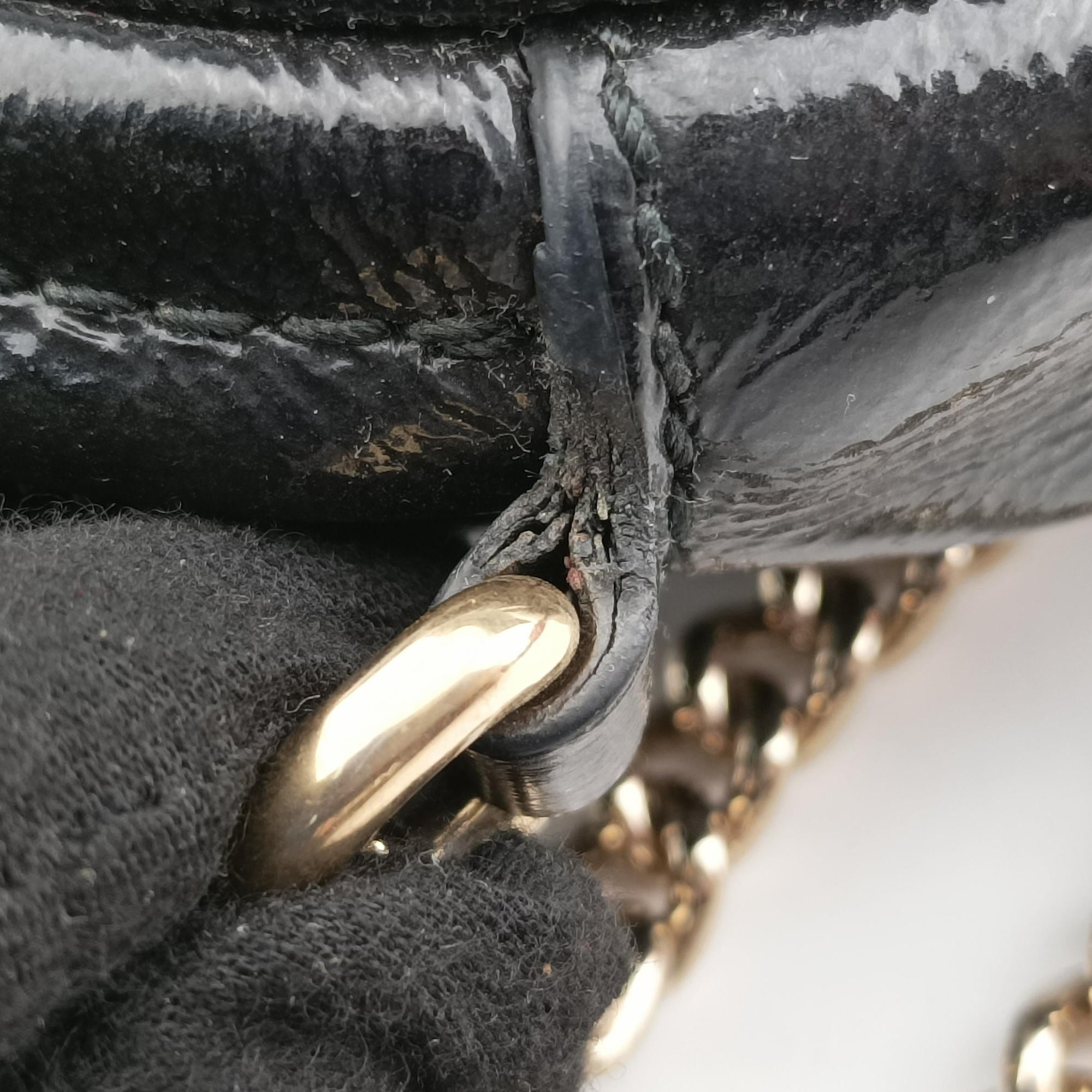 Vintage Gucci Soho Black Patent 353965 shoulderbag | stylenewstar