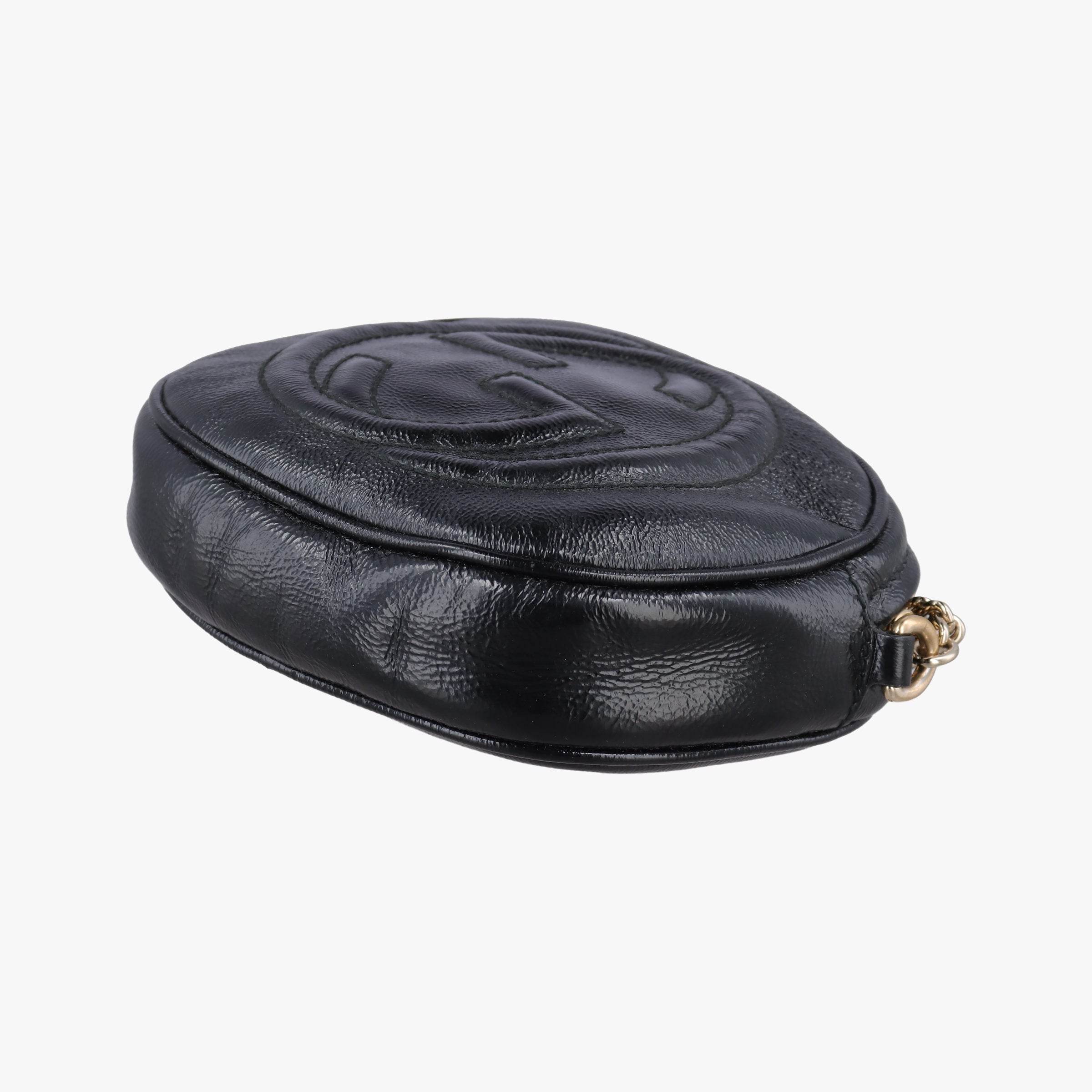 Vintage Gucci Soho Black Patent 353965 shoulderbag | stylenewstar