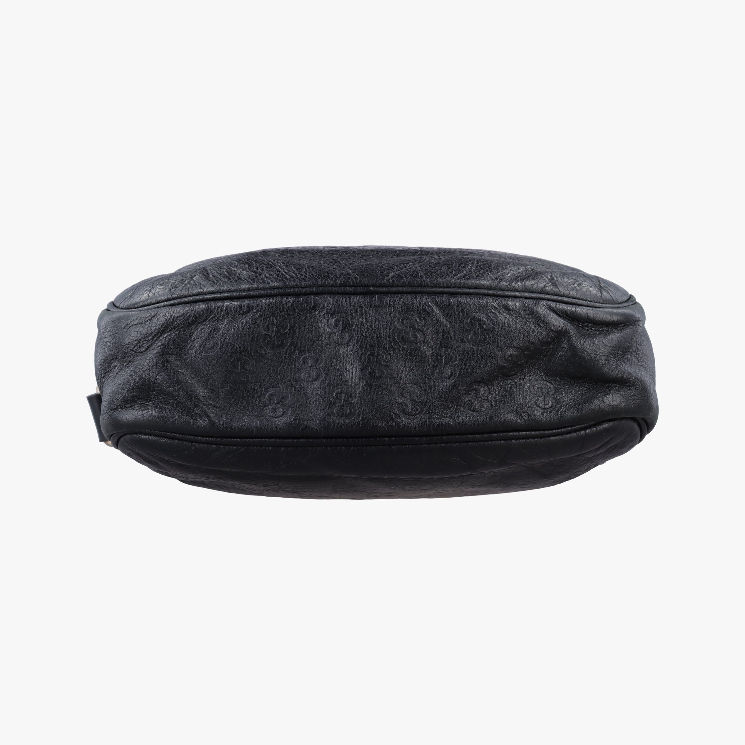 Pre-owned Gucci GG Imprime Messenger Black Leather 201448 shoulderbag | stylenewstar
