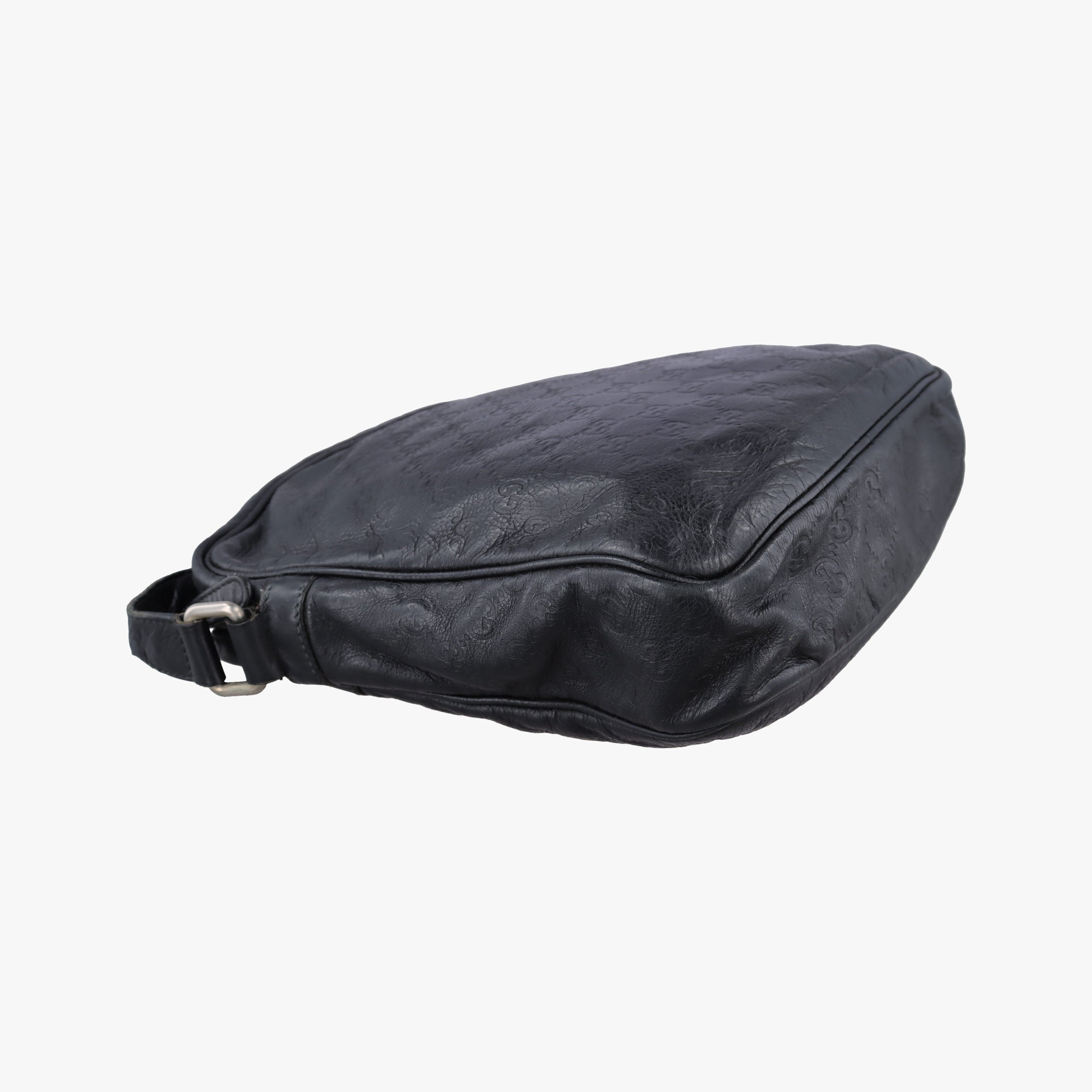 Pre-owned Gucci GG Imprime Messenger Black Leather 201448 shoulderbag | stylenewstar