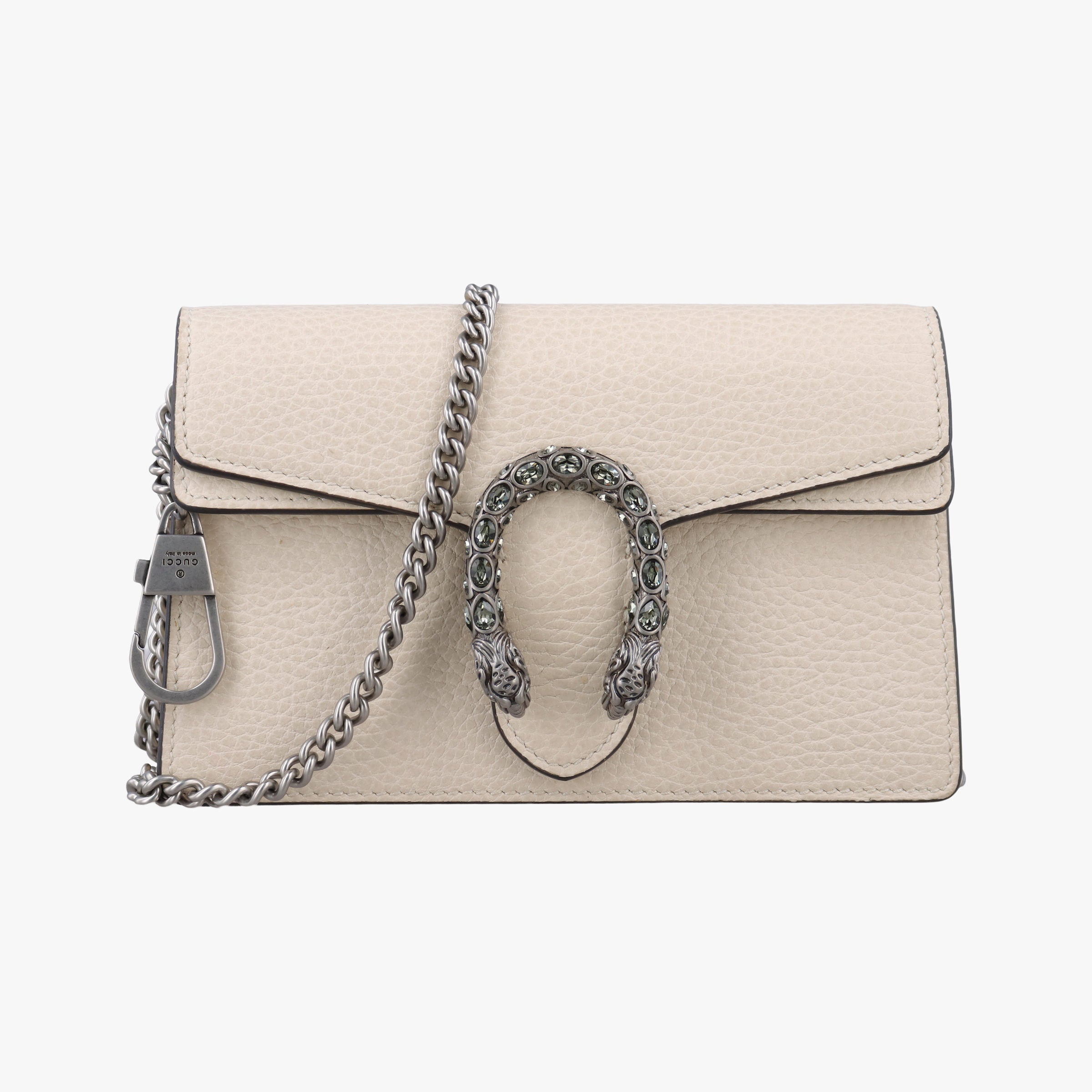 Secondhand Gucci Dionysus White Leather 476432 shoulderbag | stylenewstar