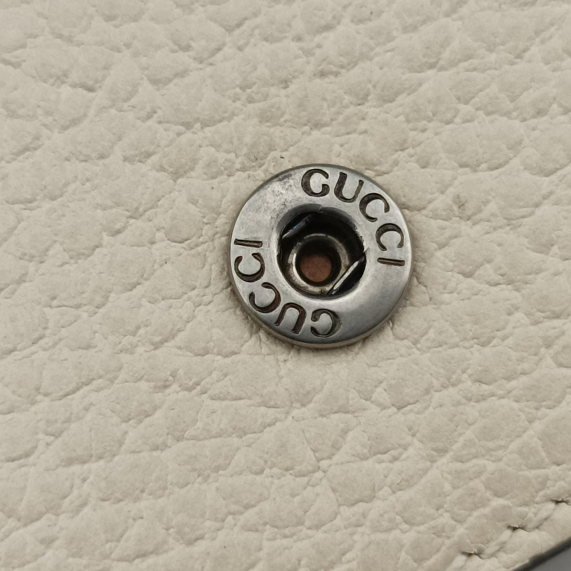 Secondhand Gucci Dionysus White Leather 476432 shoulderbag | stylenewstar