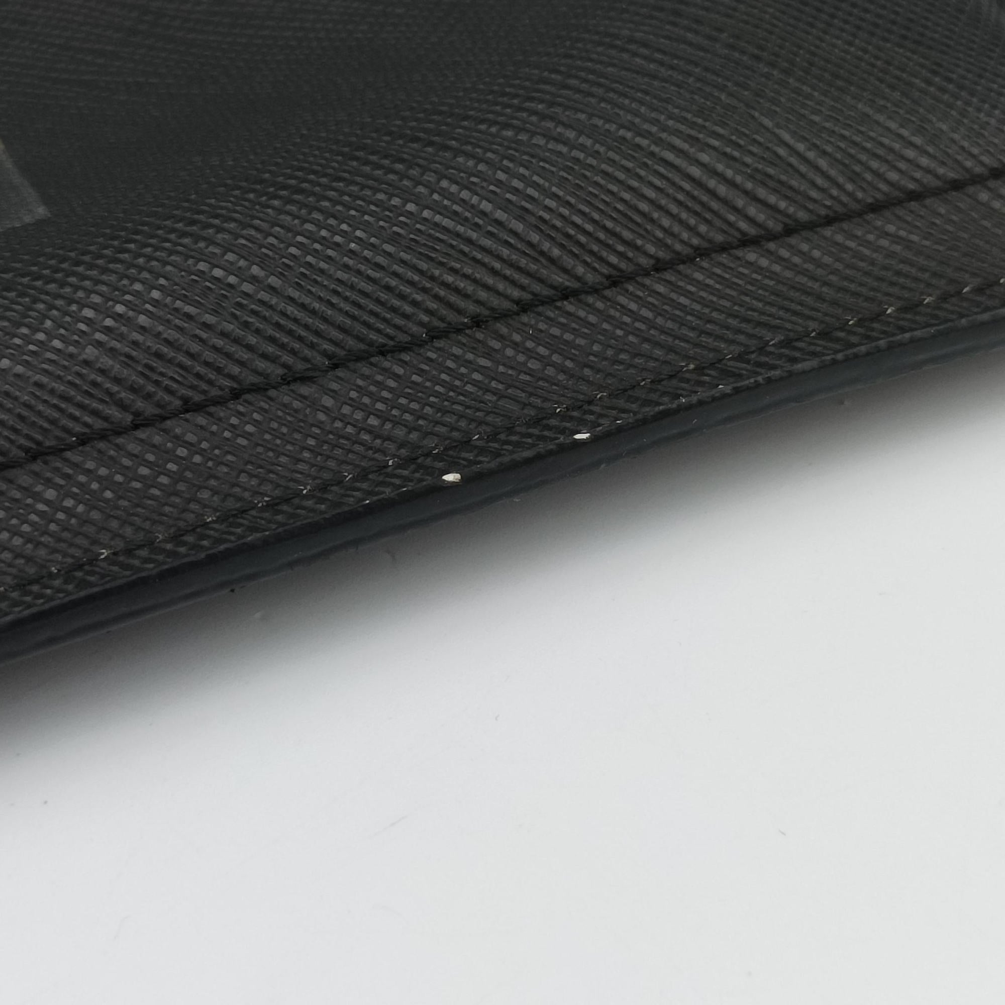 Pre-owned Givenchy Bambi Print Black Leather  clutchbag | stylenewstar