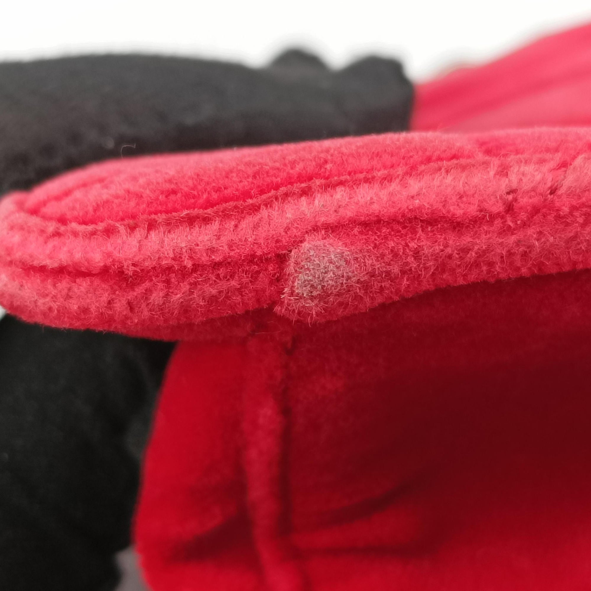 Vintage Ferragamo Gancino Red velour  shoulderbag | stylenewstar