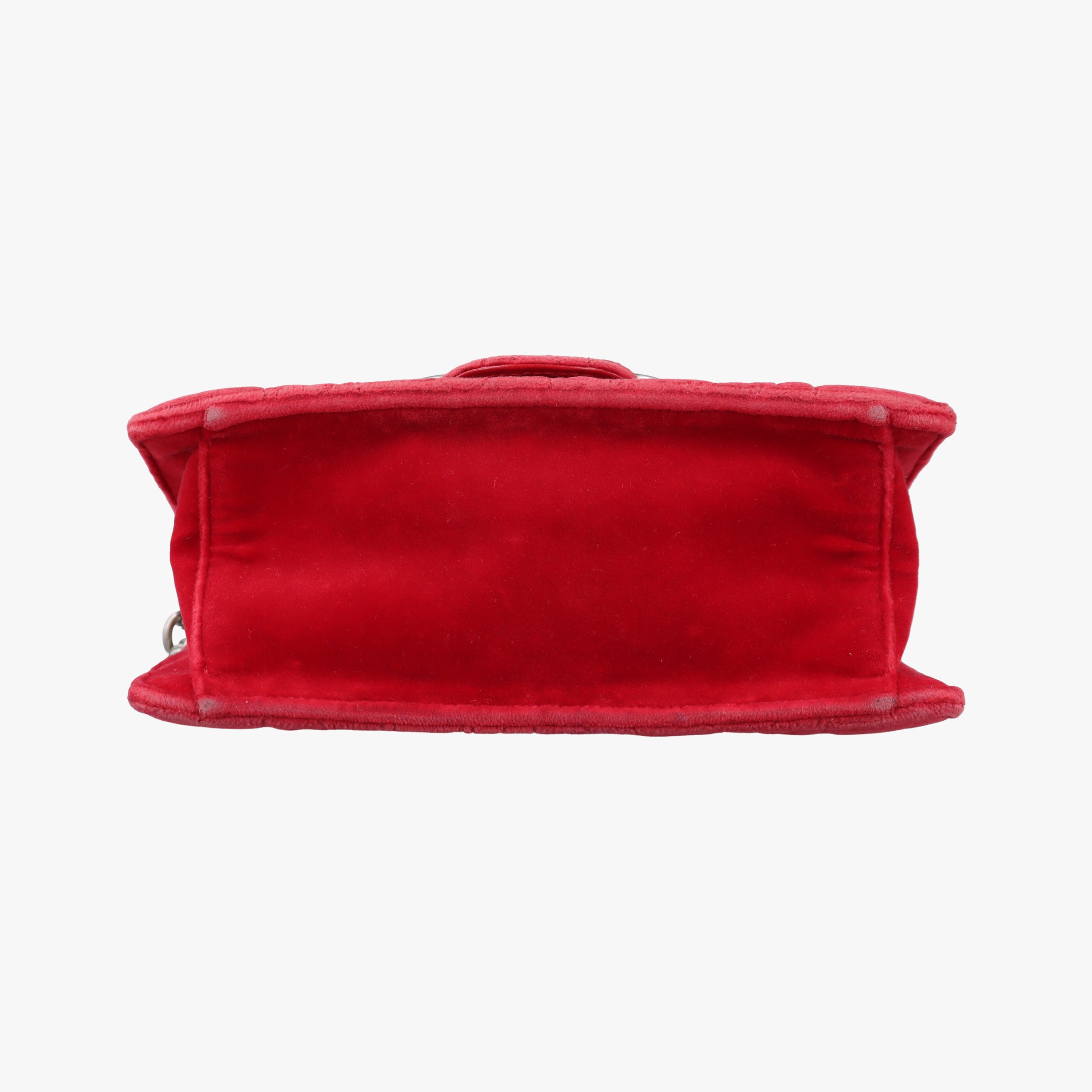 Vintage Ferragamo Gancino Red velour  shoulderbag | stylenewstar
