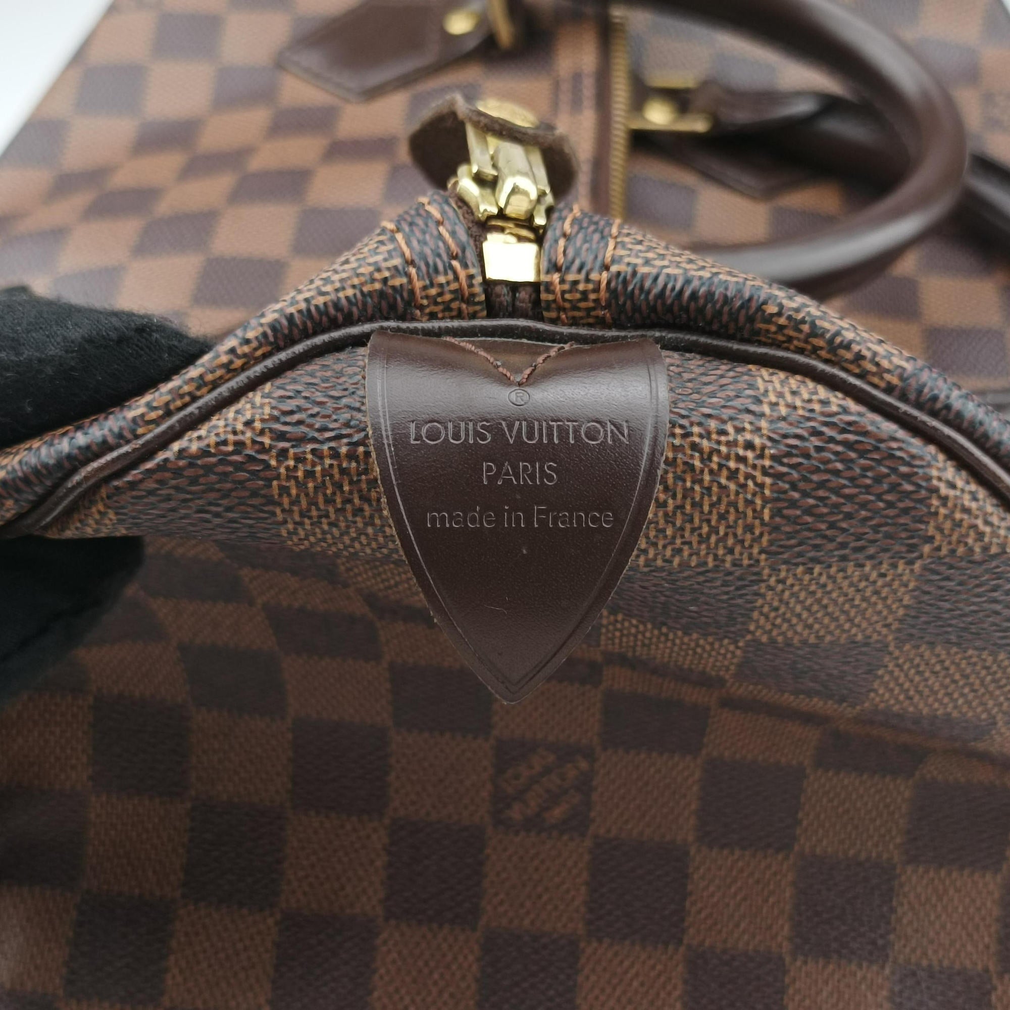 Secondhand Louis Vuitton Speedy 30 EBENE Damier Canvas N41523 shoulderbag | stylenewstar