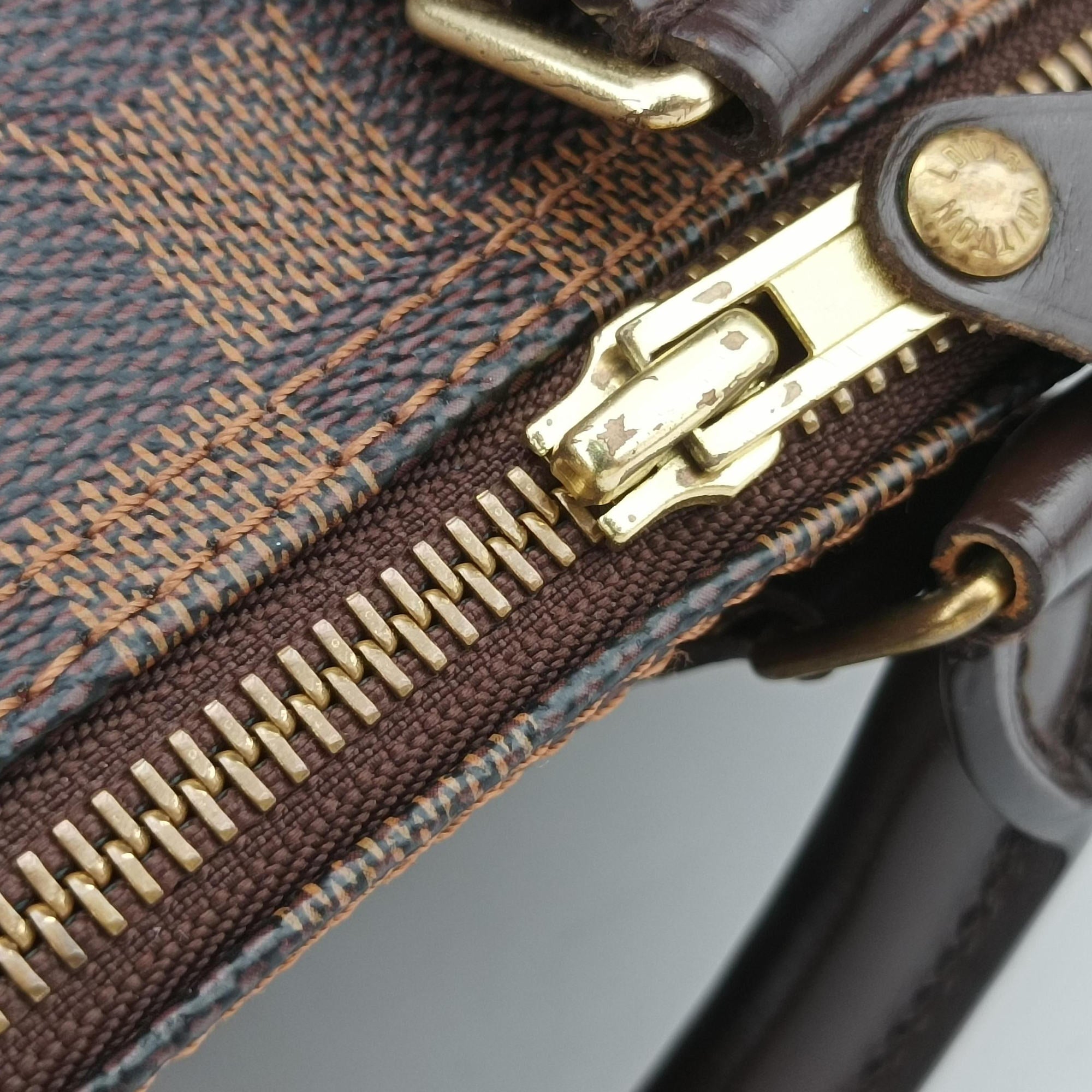Secondhand Louis Vuitton Speedy 30 EBENE Damier Canvas N41523 shoulderbag | stylenewstar