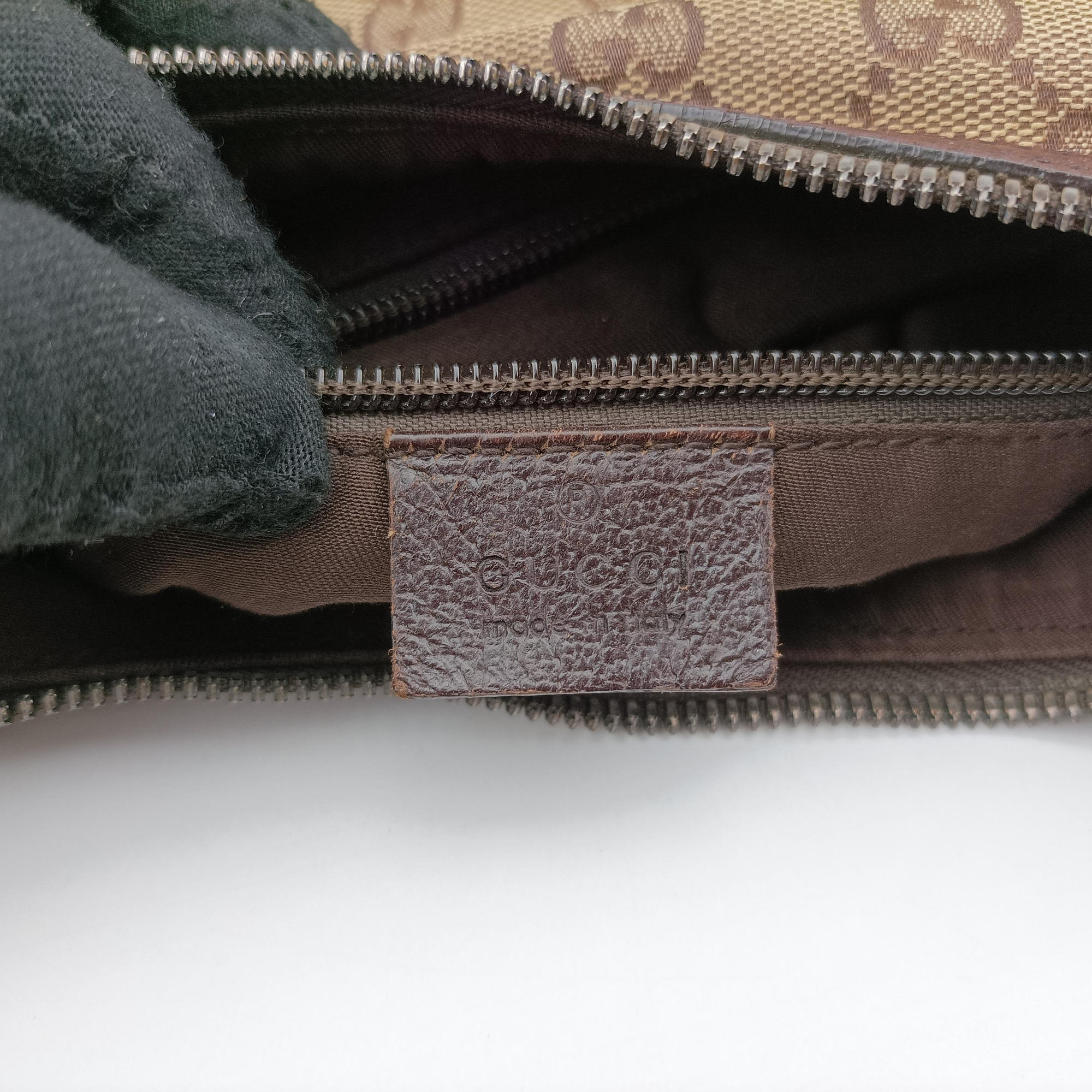 Pre-owned Gucci GG canvas Messenger Beige × Dark Brown canvas 131211 crossbodybag | stylenewstar