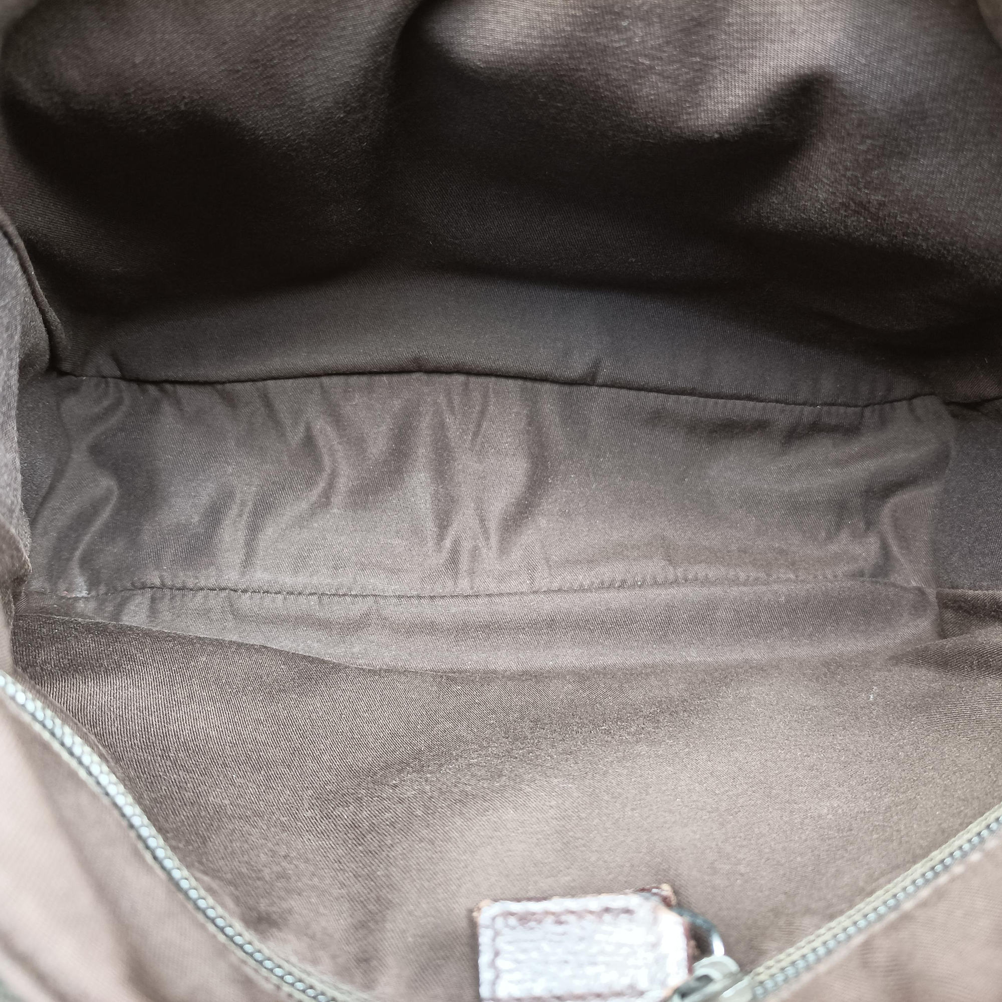 Pre-owned Gucci GG canvas Messenger Beige × Dark Brown canvas 131211 crossbodybag | stylenewstar