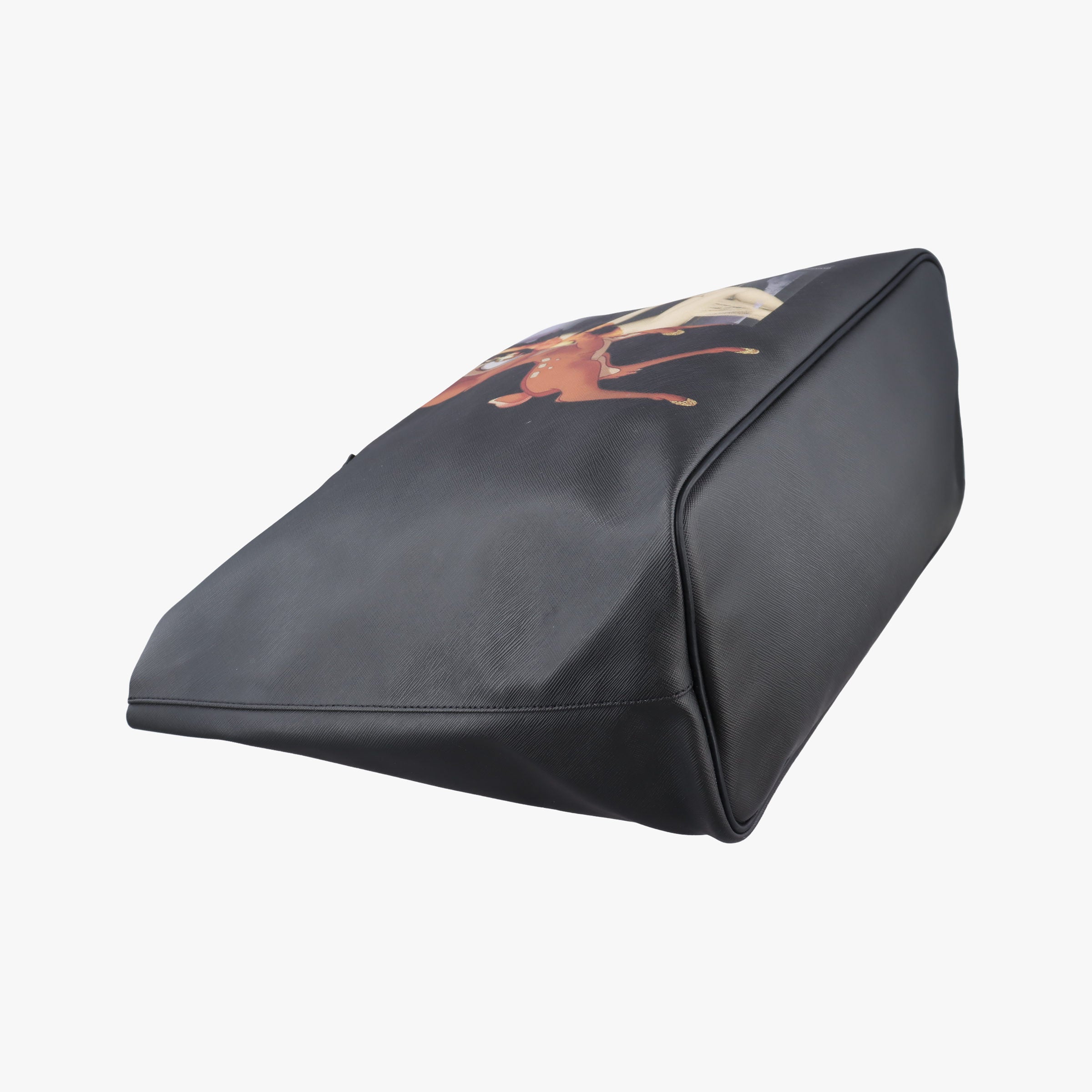 Pre-owned Givenchy Bambi Print Antigona tote Black Leather  handbag | stylenewstar