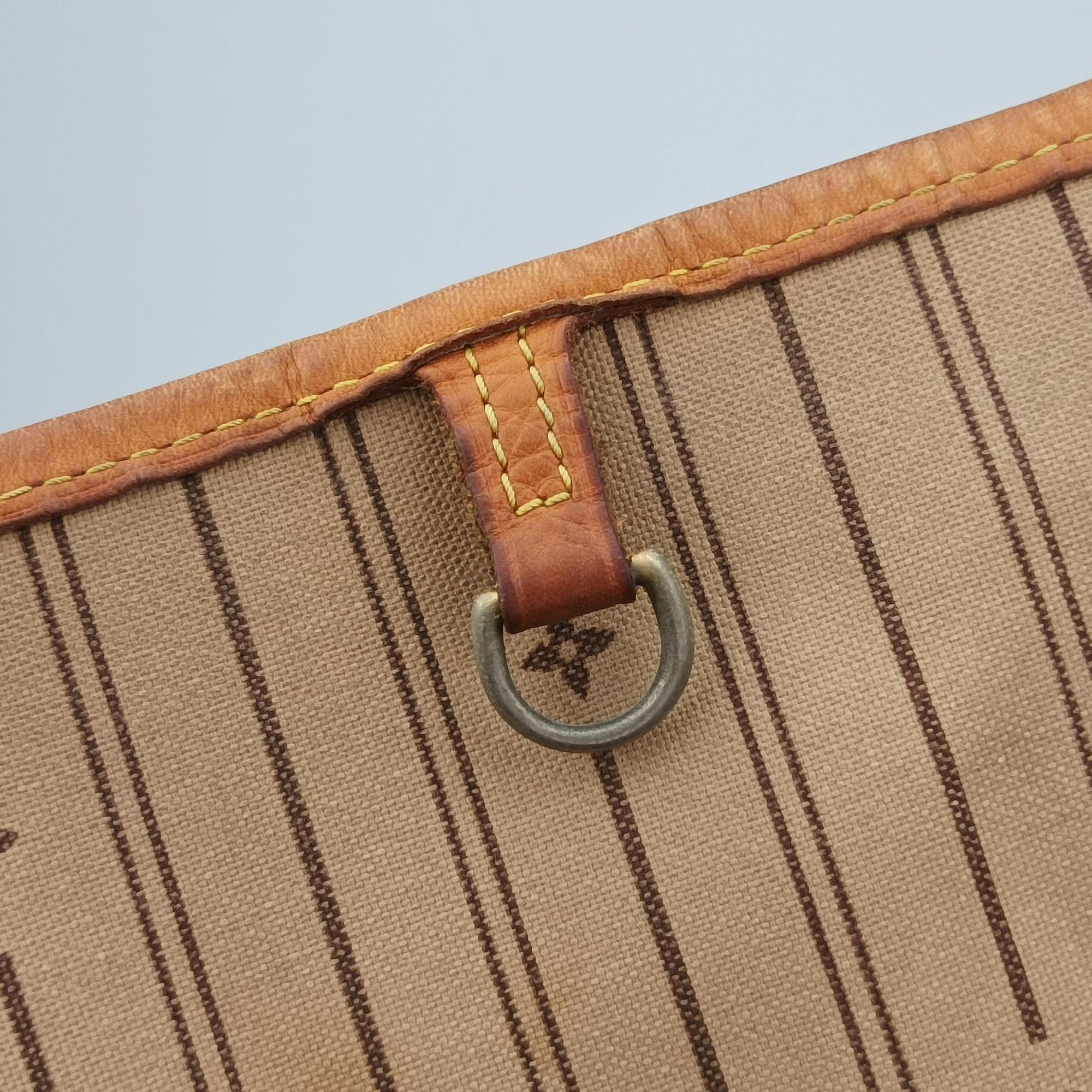 Pre-owned Louis Vuitton NEVERFULL GM Brown Monogram Canvas M40157 handbag | stylenewstar