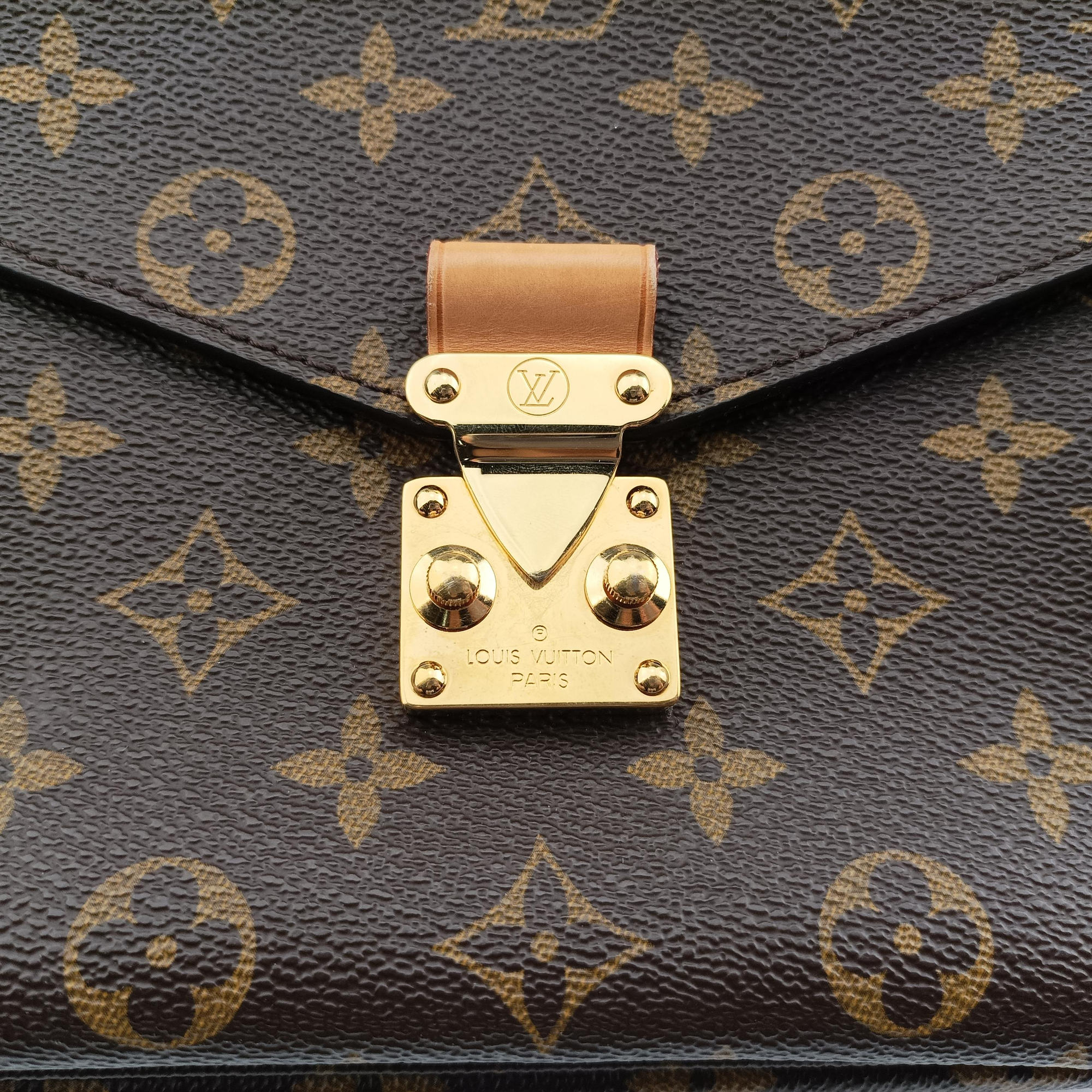 Pre-owned Louis Vuitton Pochette Metis MM Brown Monogram Canvas M44875 shoulderbag | stylenewstar