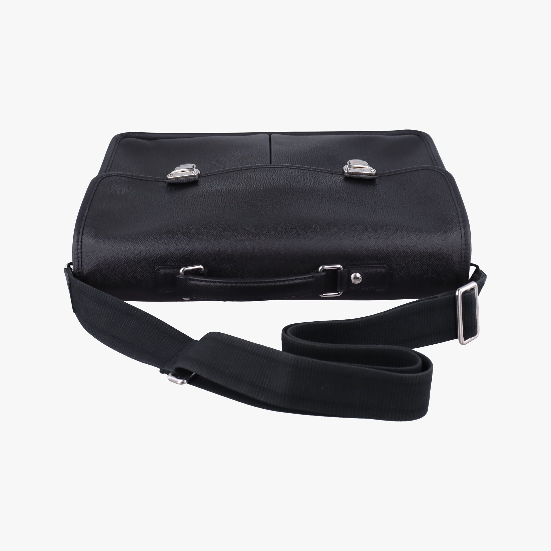 Vintage Louis Vuitton Anton Briefcase Ardoise Taiga calfskin leather M33416 shoulderbag | stylenewstar