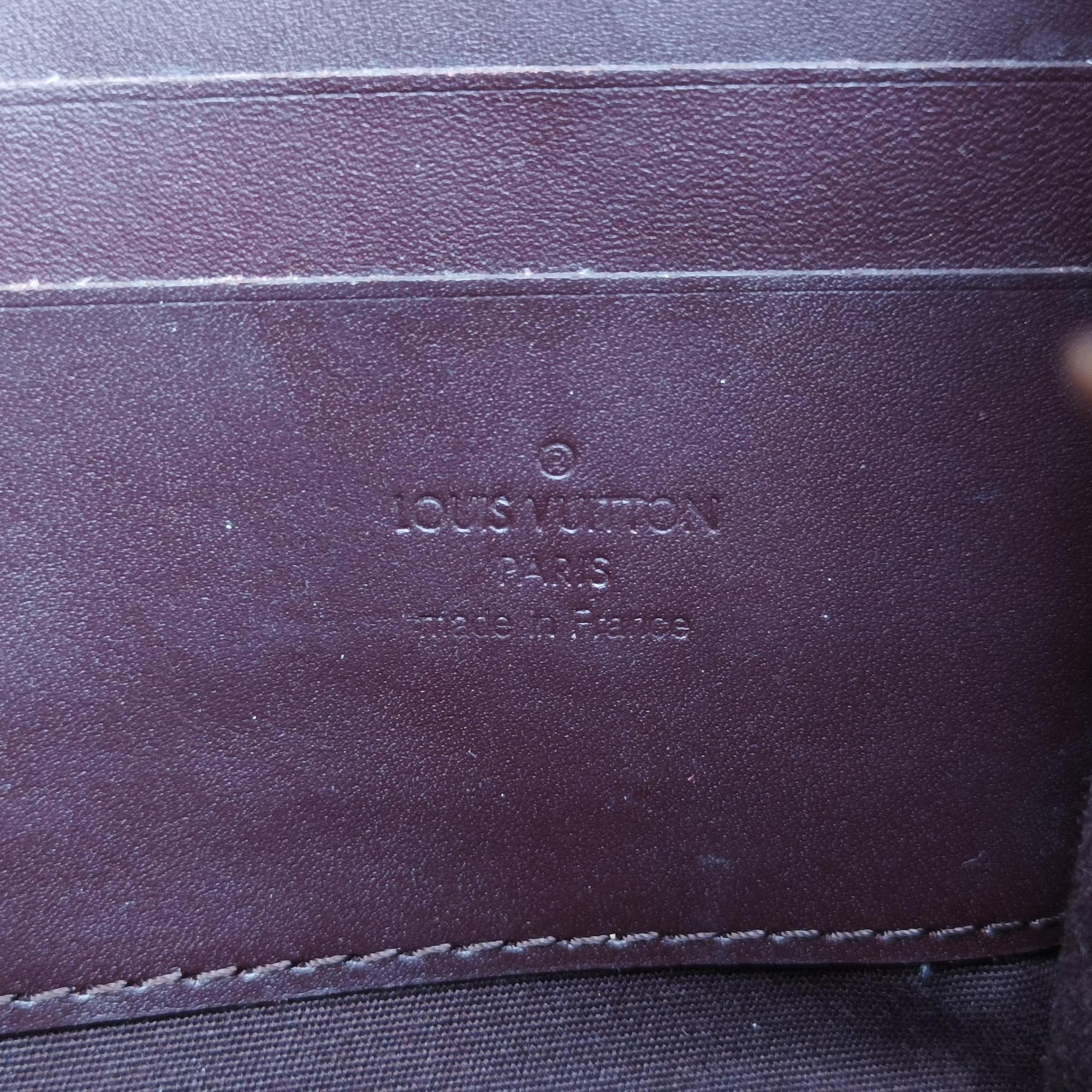 Pre-owned Louis Vuitton Belle Air Amarante Vernis M93613 shoulderbag | stylenewstar