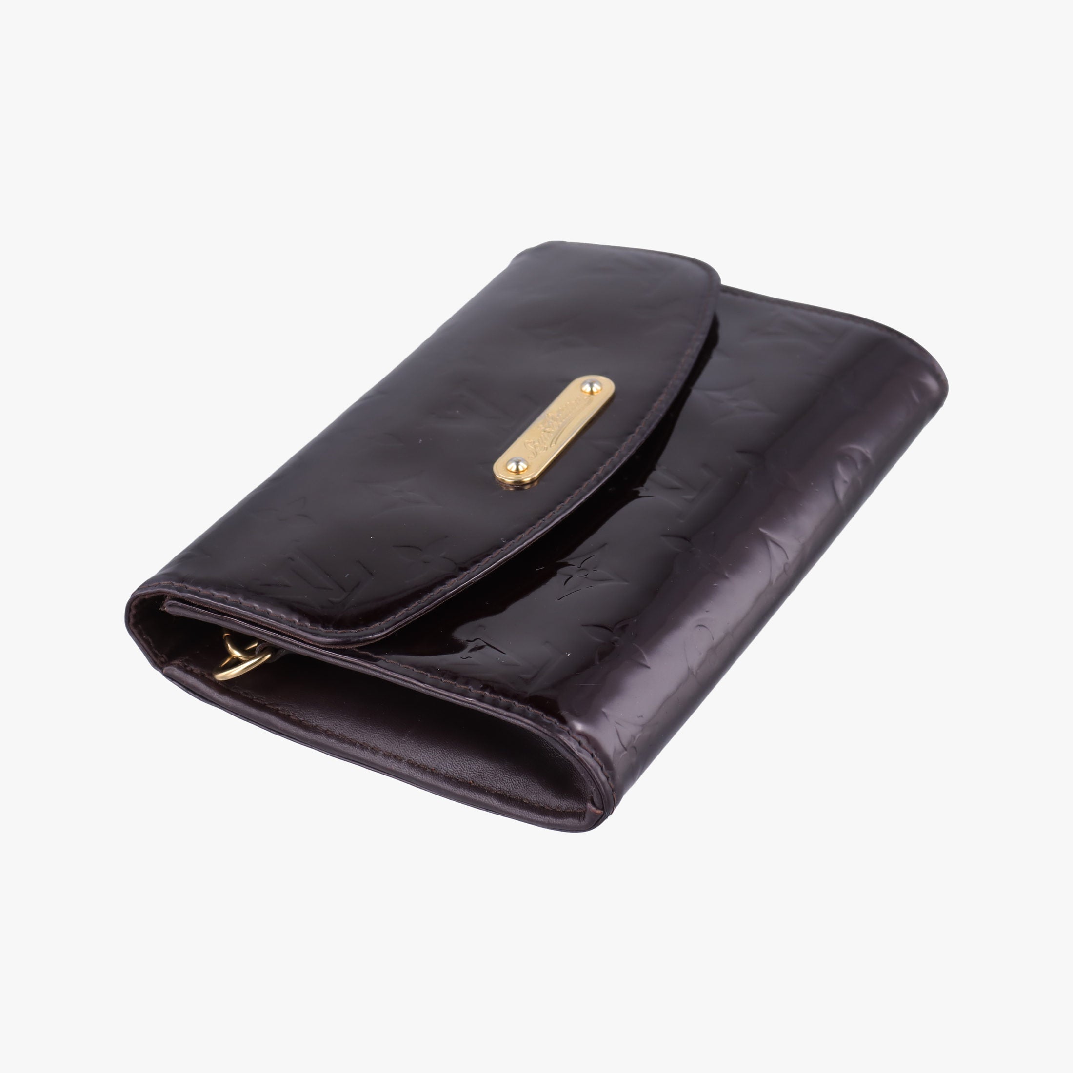 Pre-owned Louis Vuitton Belle Air Amarante Vernis M93613 shoulderbag | stylenewstar