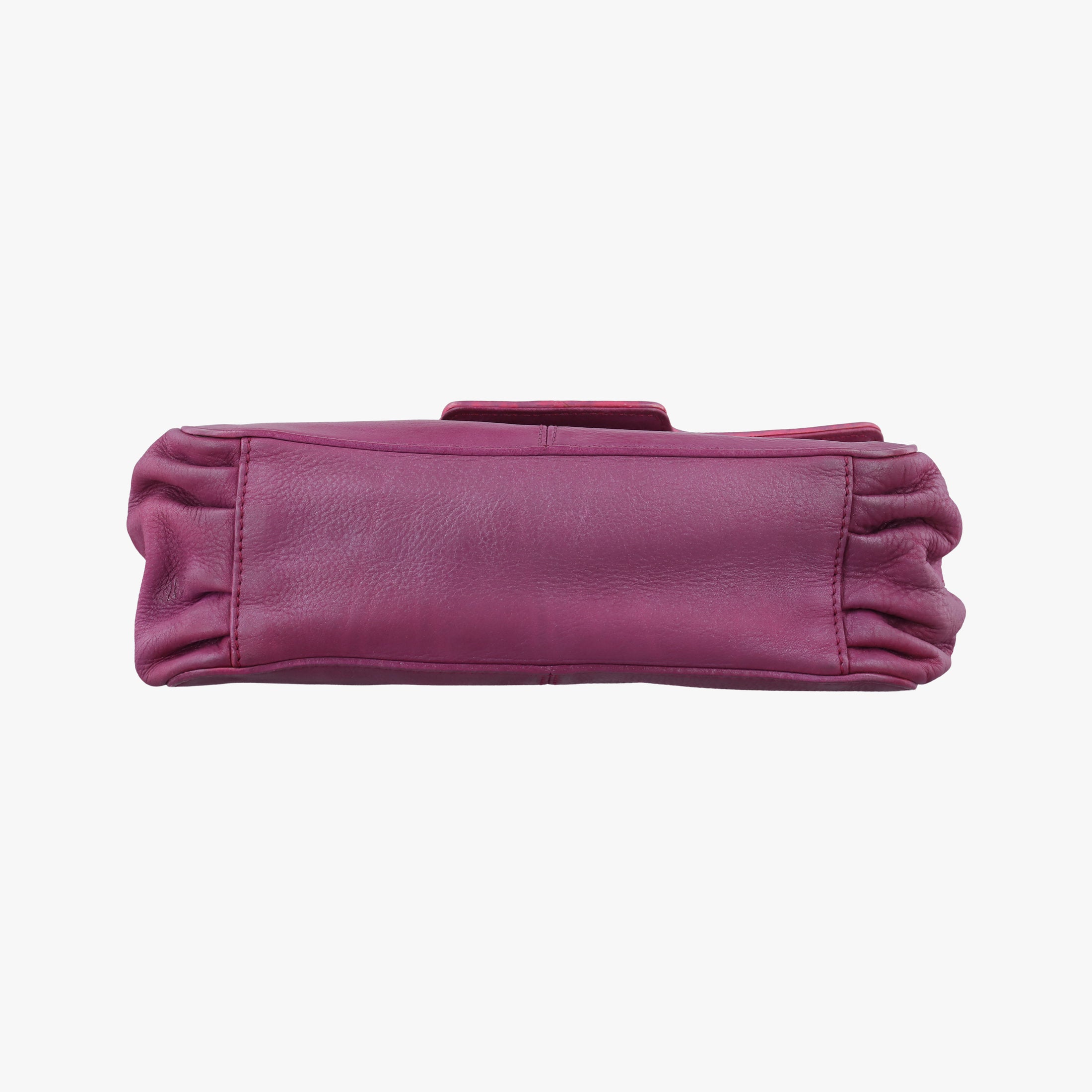 Pre-owned Fendi Nubuck Purple Leather 8BT174 shoulderbag | stylenewstar