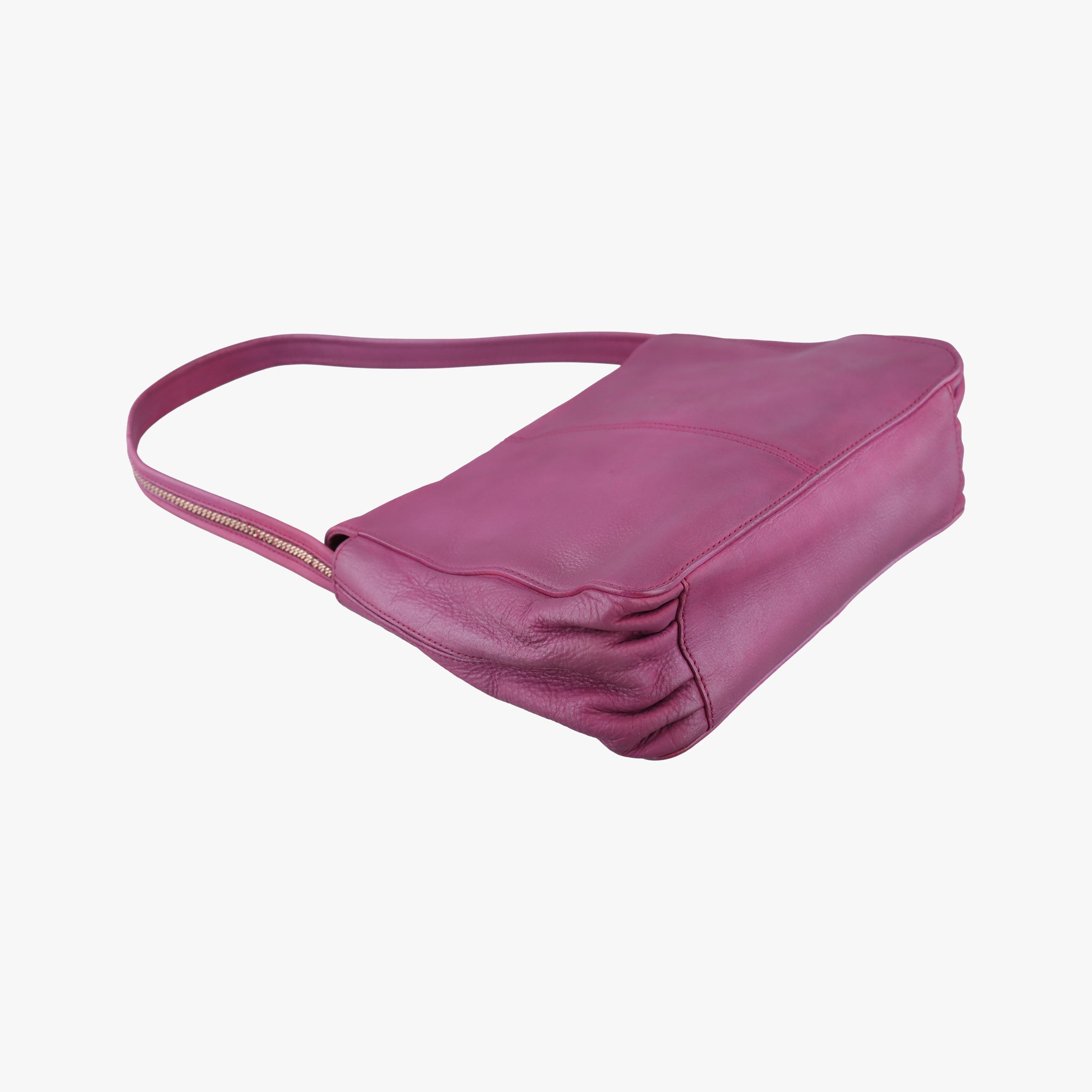 Pre-owned Fendi Nubuck Purple Leather 8BT174 shoulderbag | stylenewstar