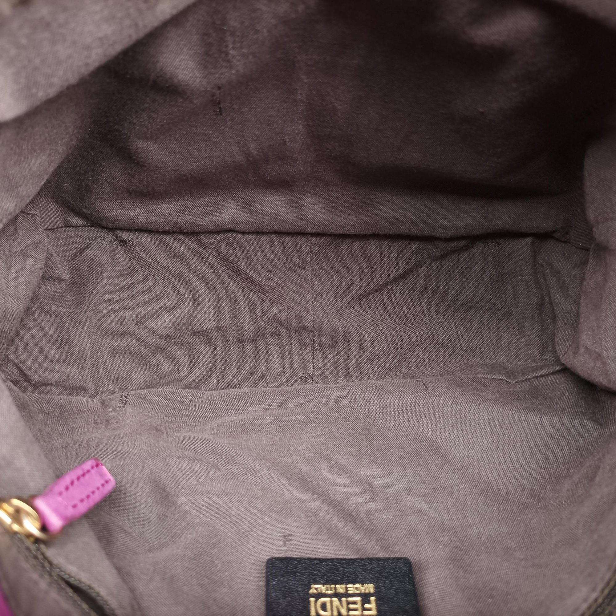 Pre-owned Fendi Nubuck Purple Leather 8BT174 shoulderbag | stylenewstar
