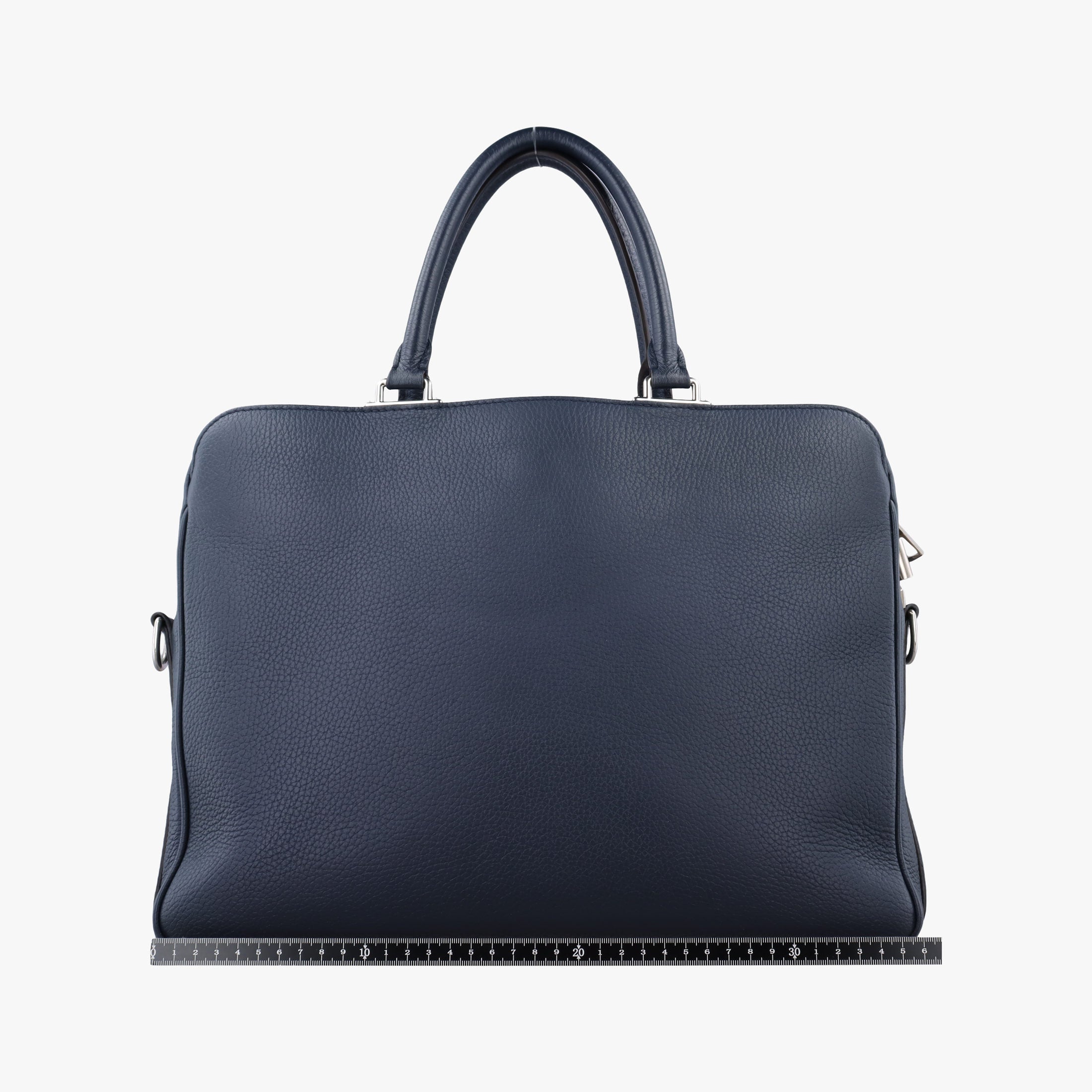 Secondhand Louis Vuitton Armand Briefcase MM Navy Taurillon leather M54380 shoulderbag | stylenewstar