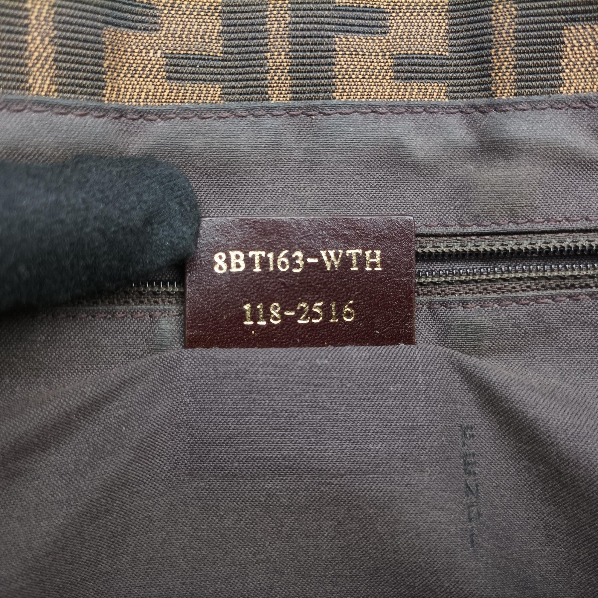 Secondhand Fendi Mia Flap Brown canvas 8BT163 shoulderbag | stylenewstar