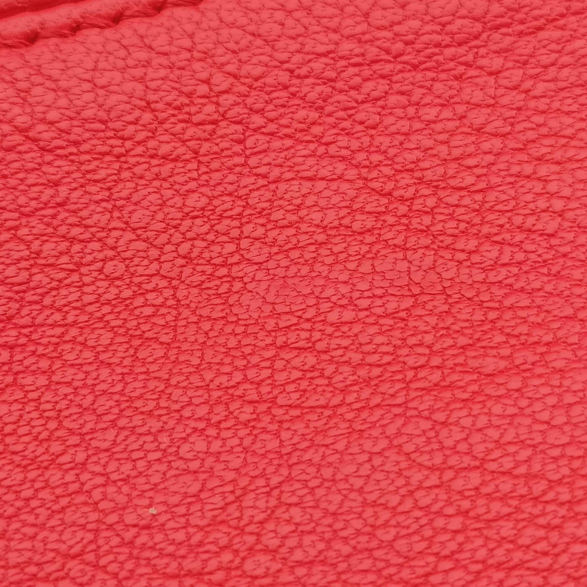 Pre-owned Givenchy Pandora Red Leather  shoulderbag | stylenewstar