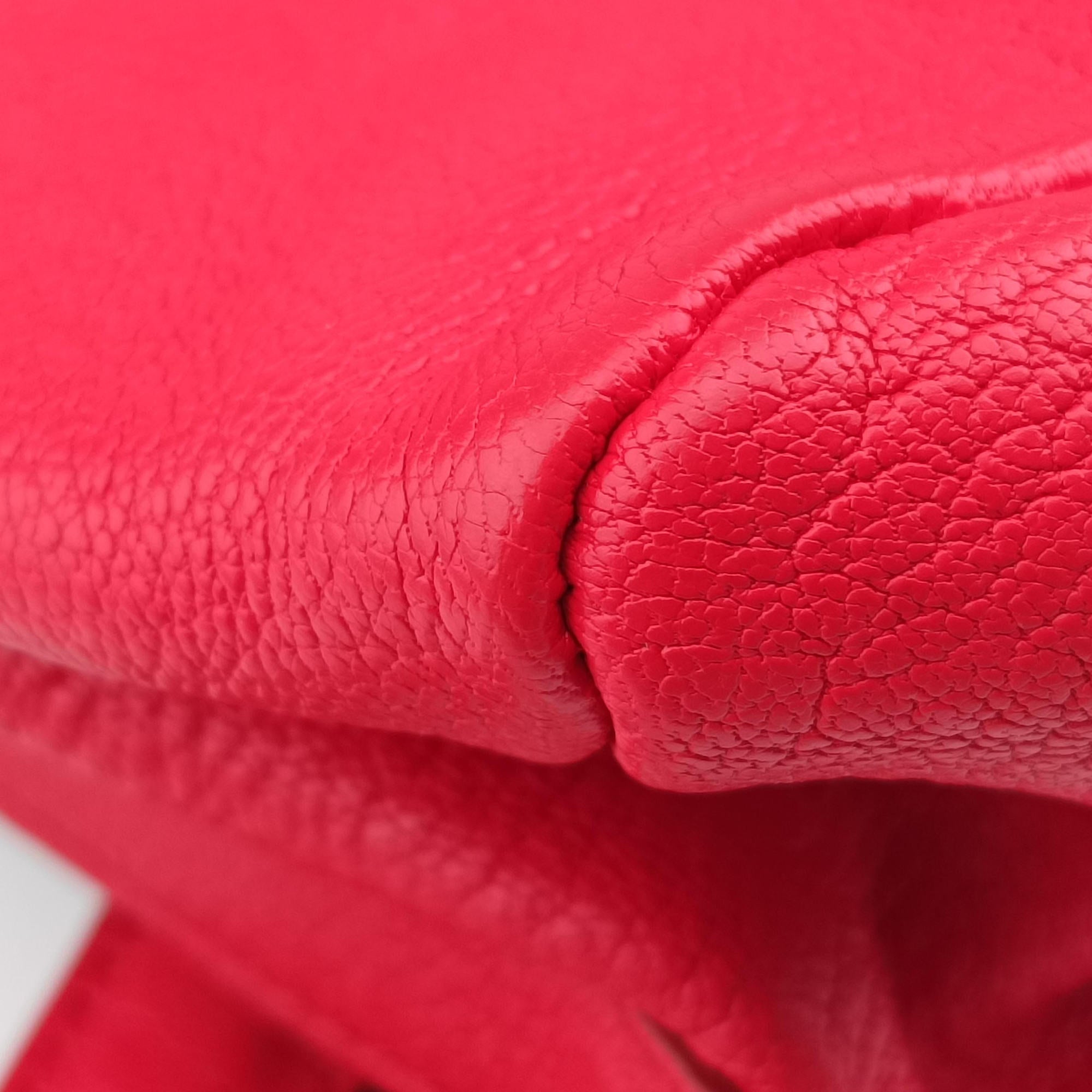 Pre-owned Givenchy Pandora Red Leather  shoulderbag | stylenewstar