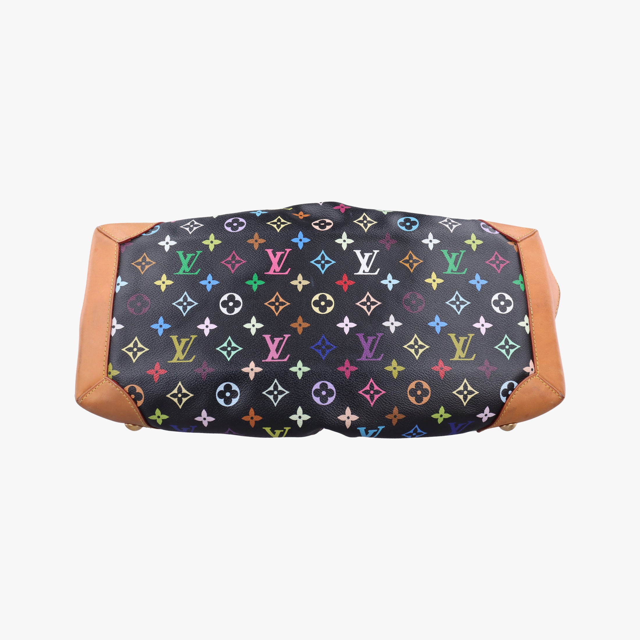 Pre-owned Louis Vuitton URSULA Noir Monogram Multicolor M40124 handbag | stylenewstar
