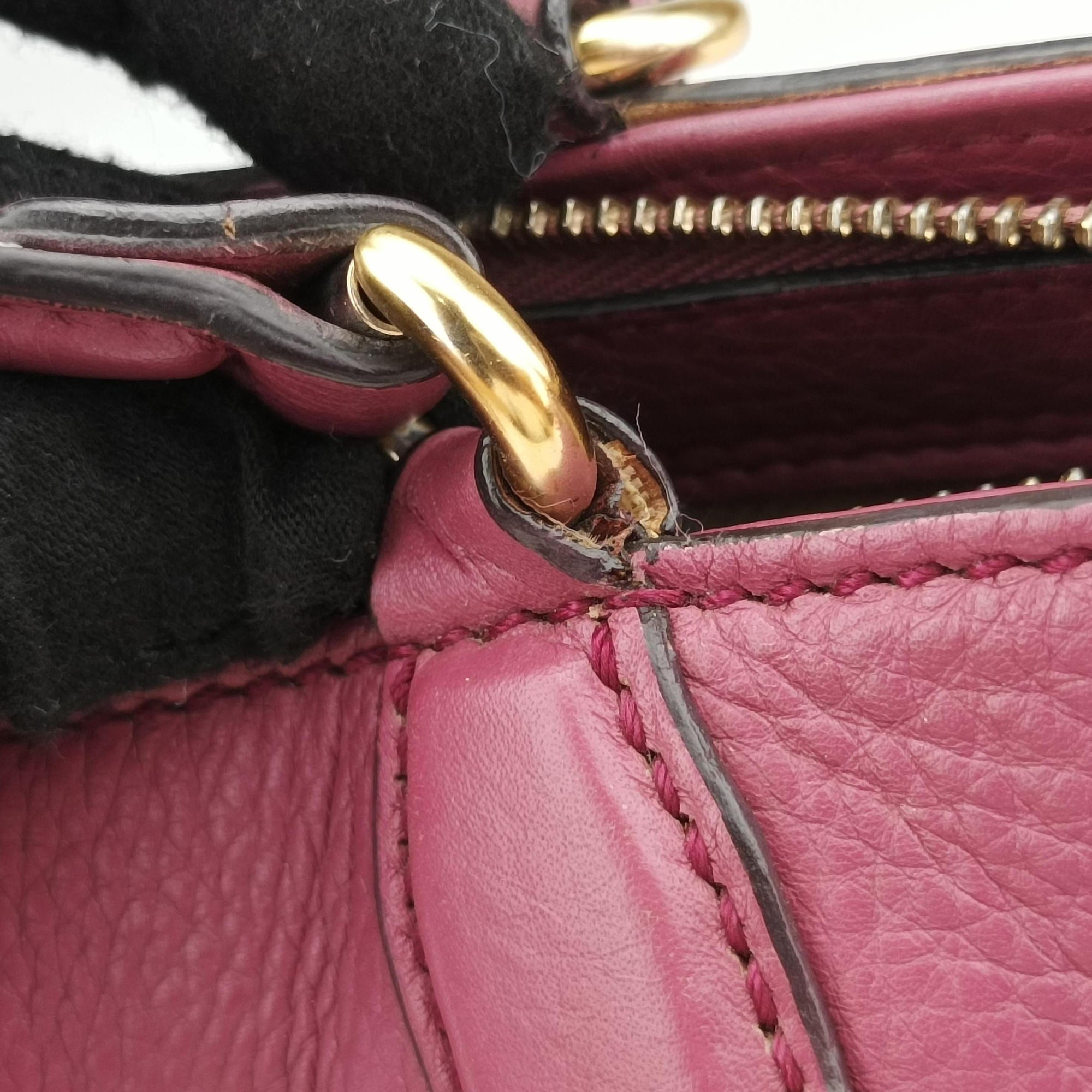 Pre-owned Gucci Soho Purple Leather 369176 shoulderbag | stylenewstar