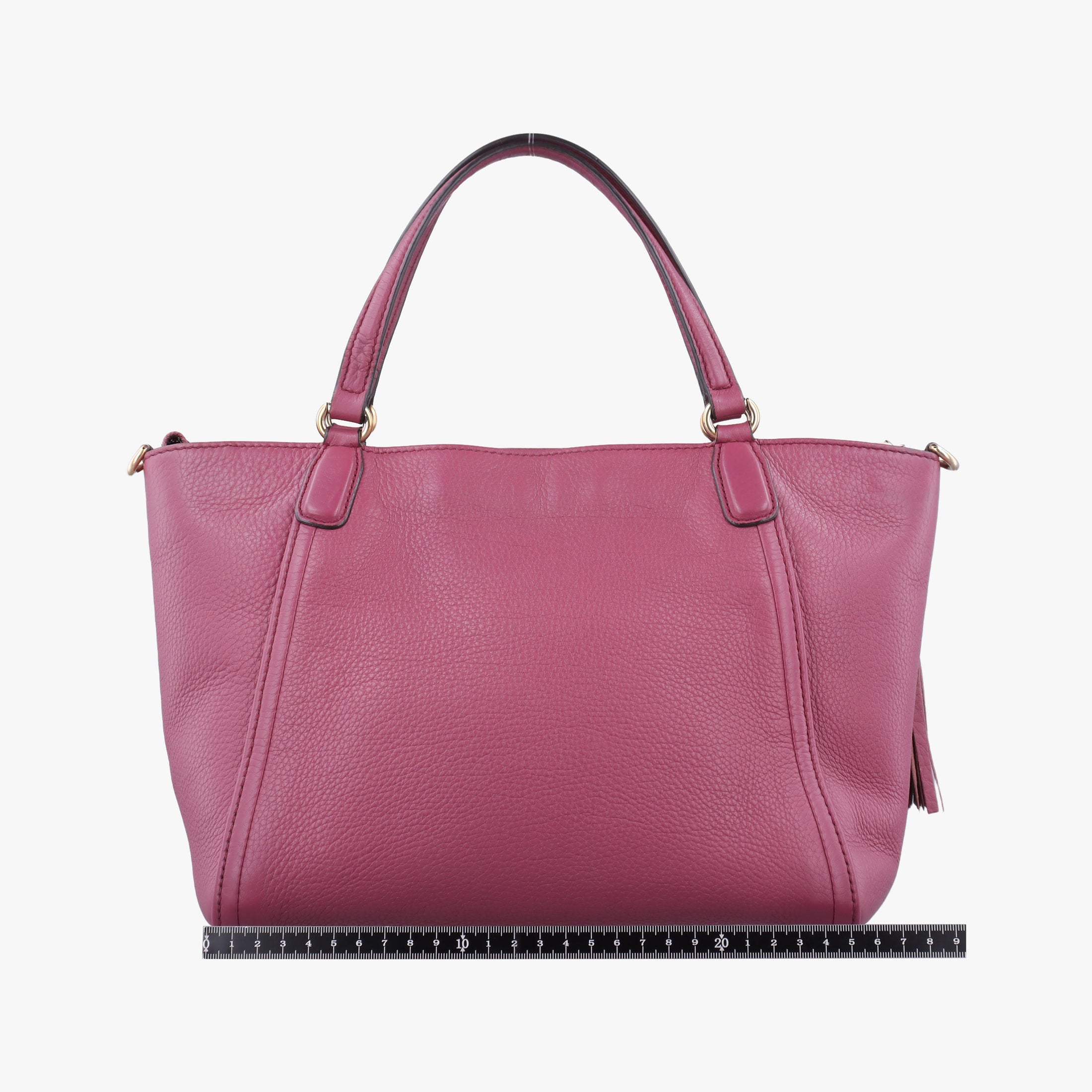 Pre-owned Gucci Soho Purple Leather 369176 shoulderbag | stylenewstar