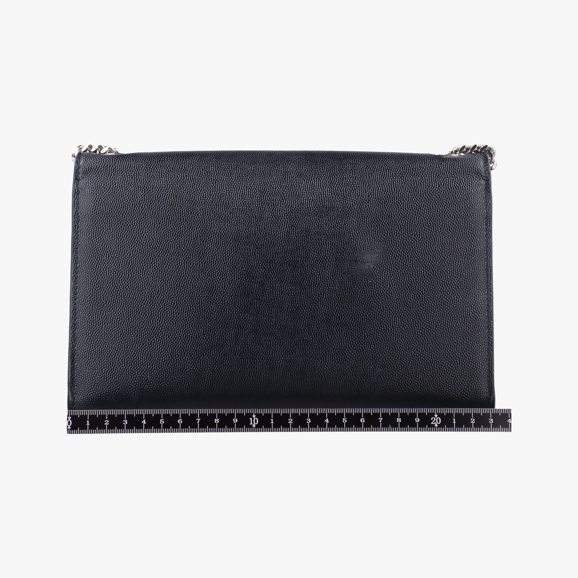 Pre-owned Yves Saint Laurent KATE Black Caviar Skin 364021 shoulderbag | stylenewstar