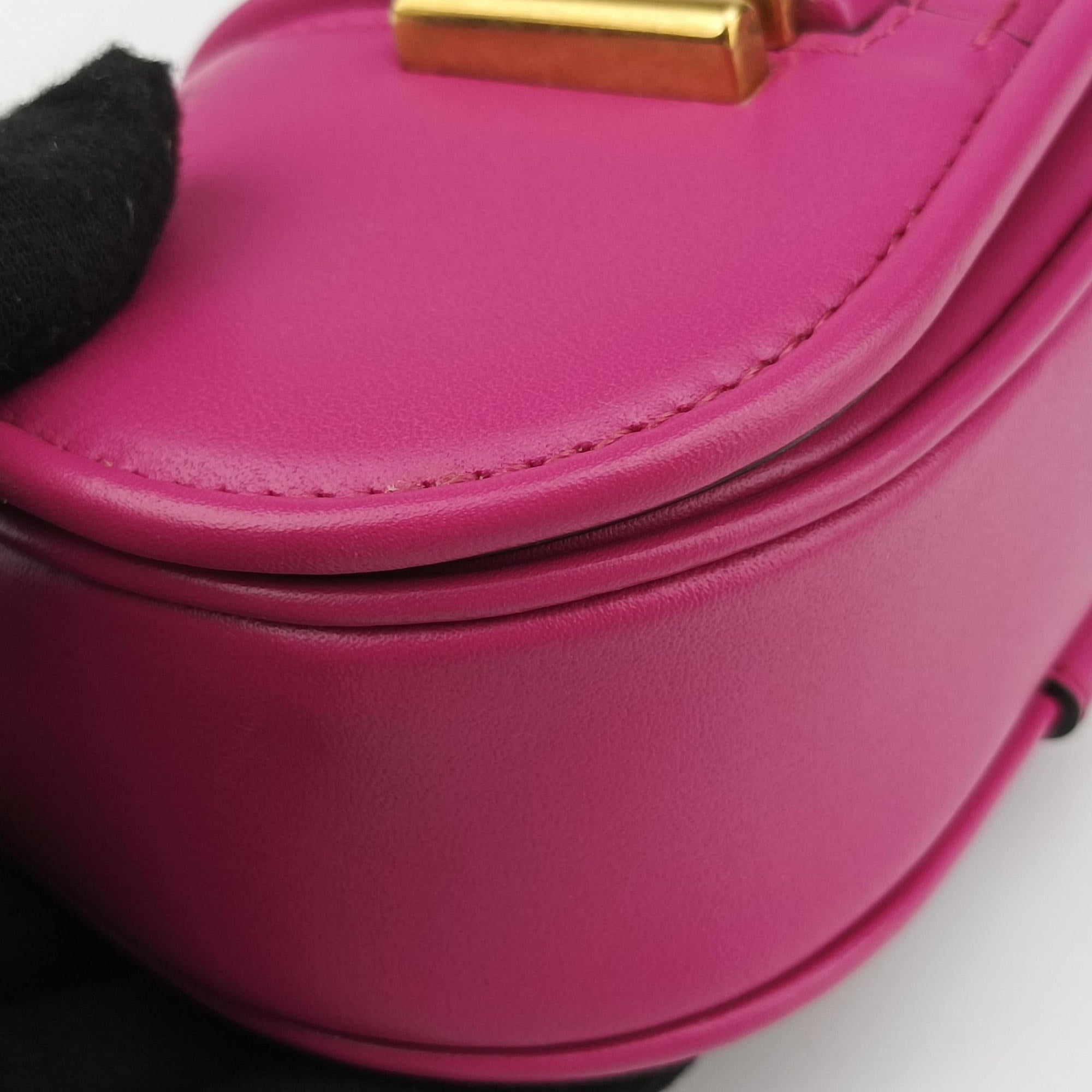 Vintage Fendi C'mon Small Rose Leather 7AS219 shoulderbag | stylenewstar