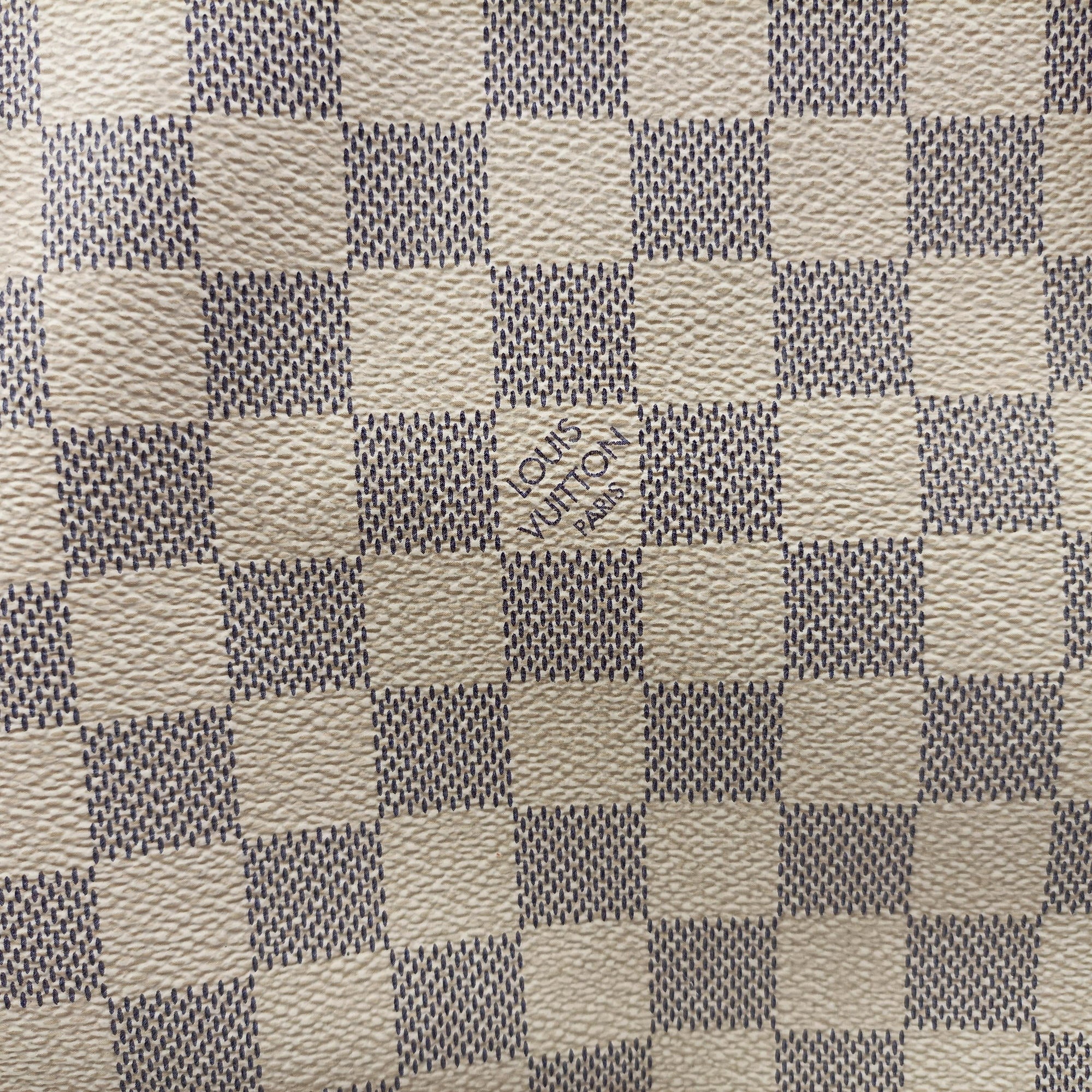Pre-owned Louis Vuitton Neverfull MM Azur Damier Canvas N51107 handbag | stylenewstar