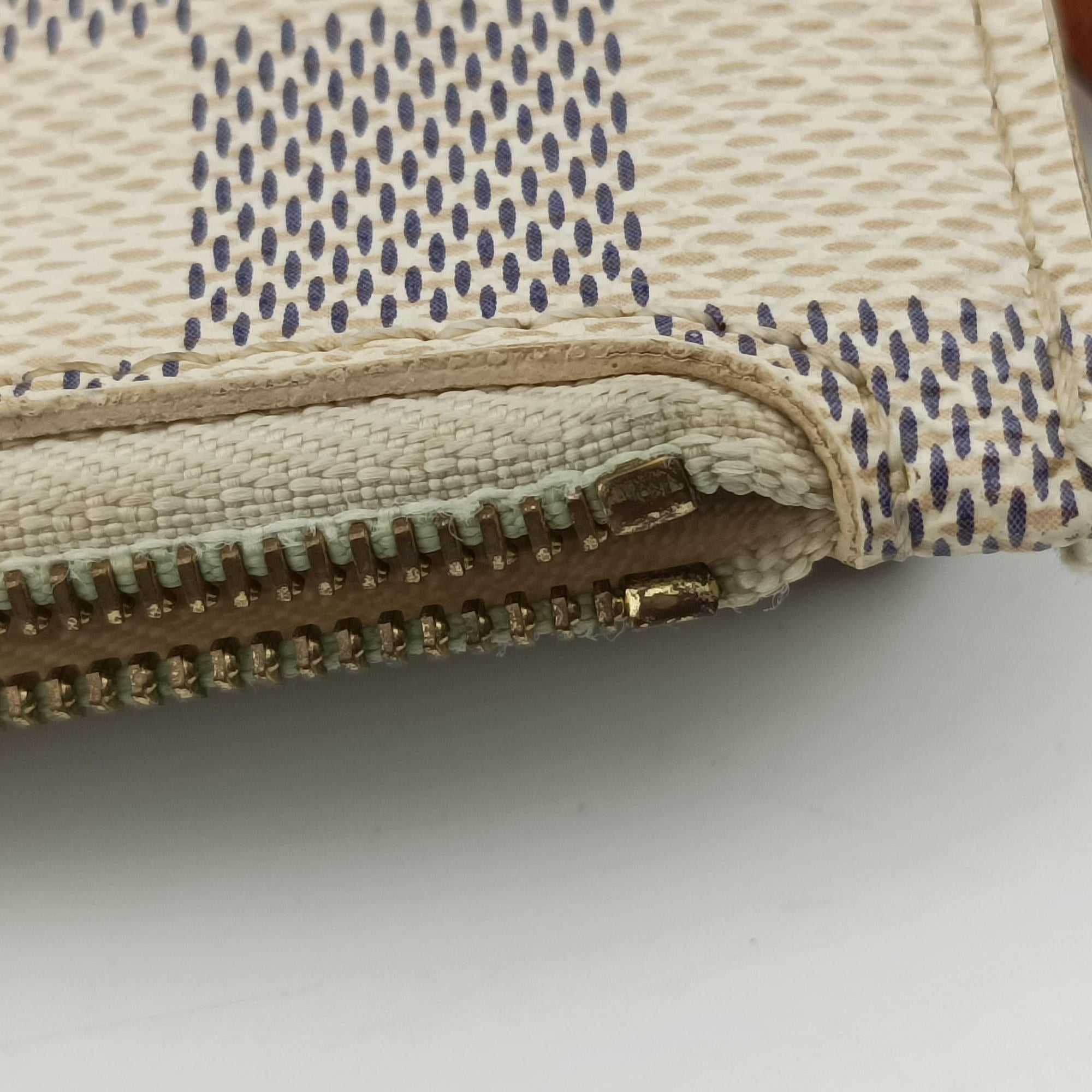 Pre-owned Louis Vuitton Neverfull MM Azur Damier Canvas N51107 handbag | stylenewstar