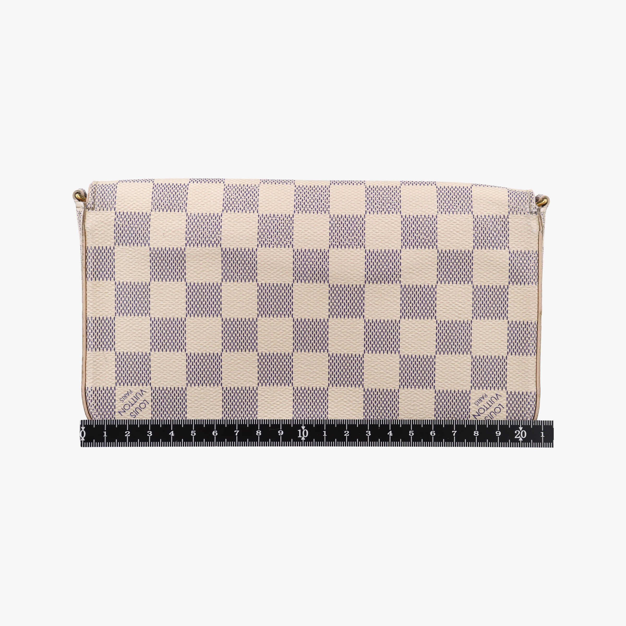 Vintage Louis Vuitton Pochette FeLICIE Azur Damier Canvas N63106 shoulderbag | stylenewstar