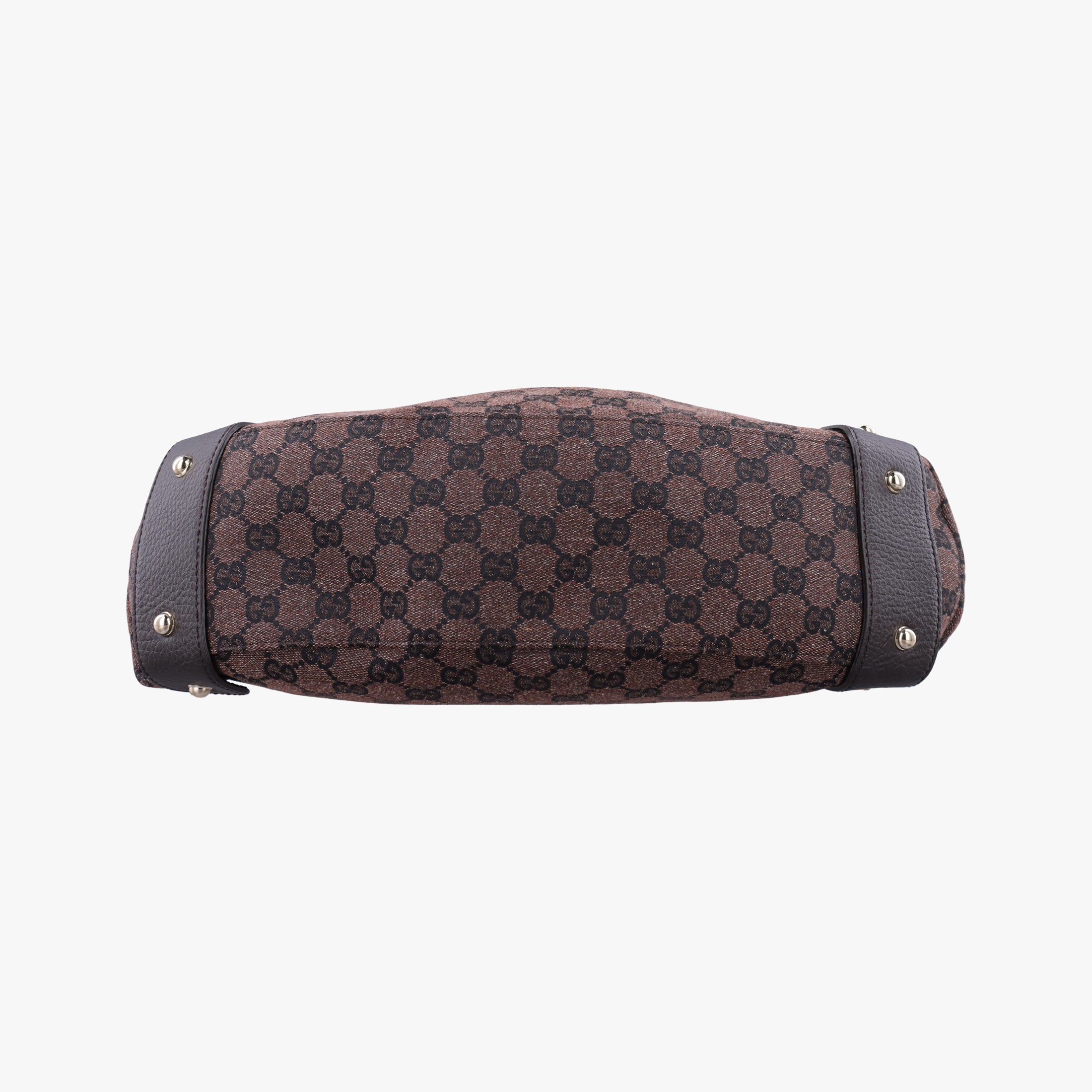 Pre-owned Gucci Pelham Hobo Brown canvas×leather 292927 shoulderbag | stylenewstar