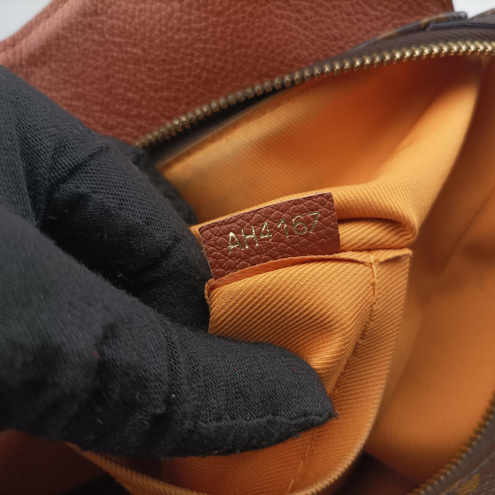 Pre-owned Louis Vuitton Manhattan NM Brown Monogram Canvas M43481 shoulderbag | stylenewstar