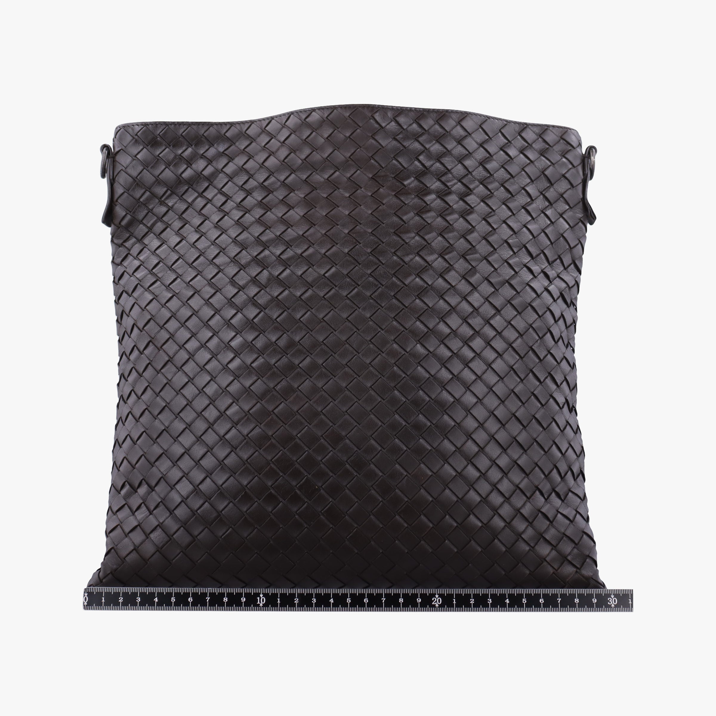 Pre-owned Bottega Veneta Intrecciato Brown lambskin  shoulderbag | stylenewstar