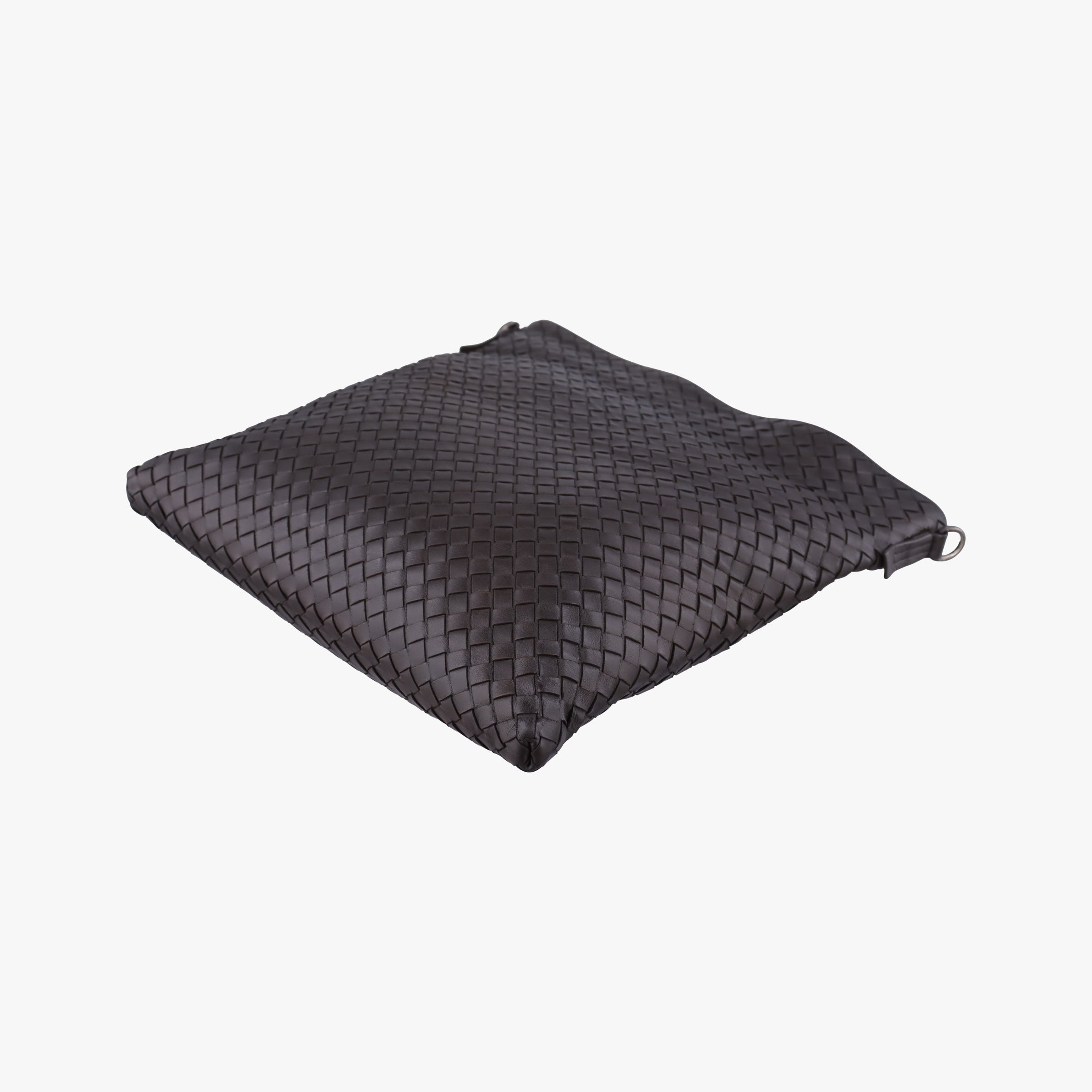 Pre-owned Bottega Veneta Intrecciato Brown lambskin  shoulderbag | stylenewstar