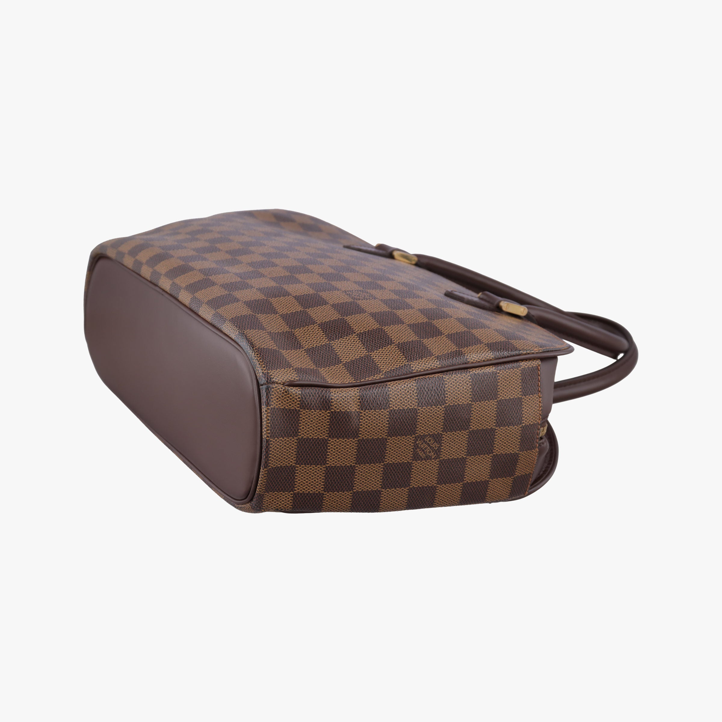 Pre-owned Louis Vuitton Saria Horizontal EBENE Damier Canvas N51282 handbag | stylenewstar