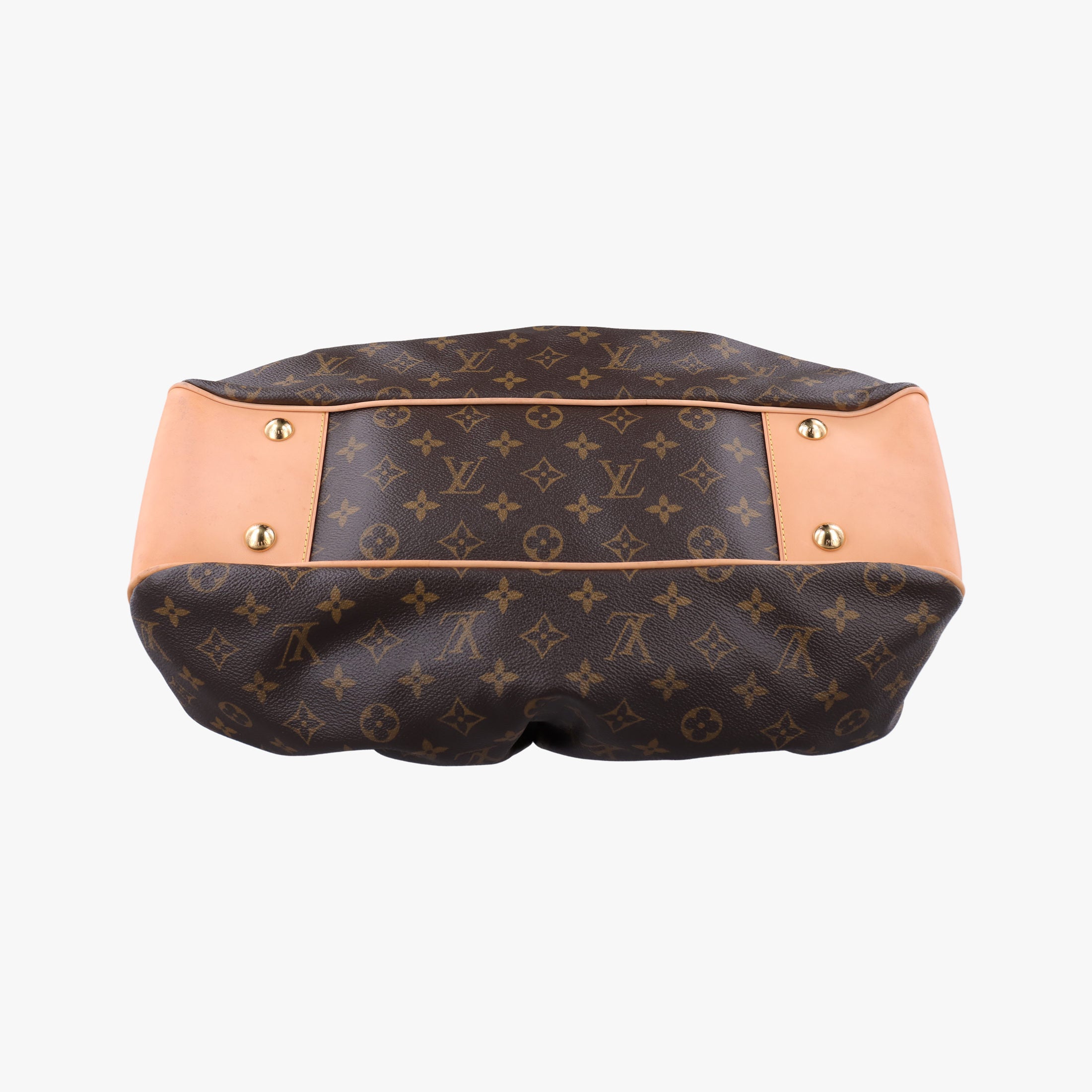 Pre-owned Louis Vuitton BOETIE MM Brown Monogram Canvas M45714 handbag | stylenewstar