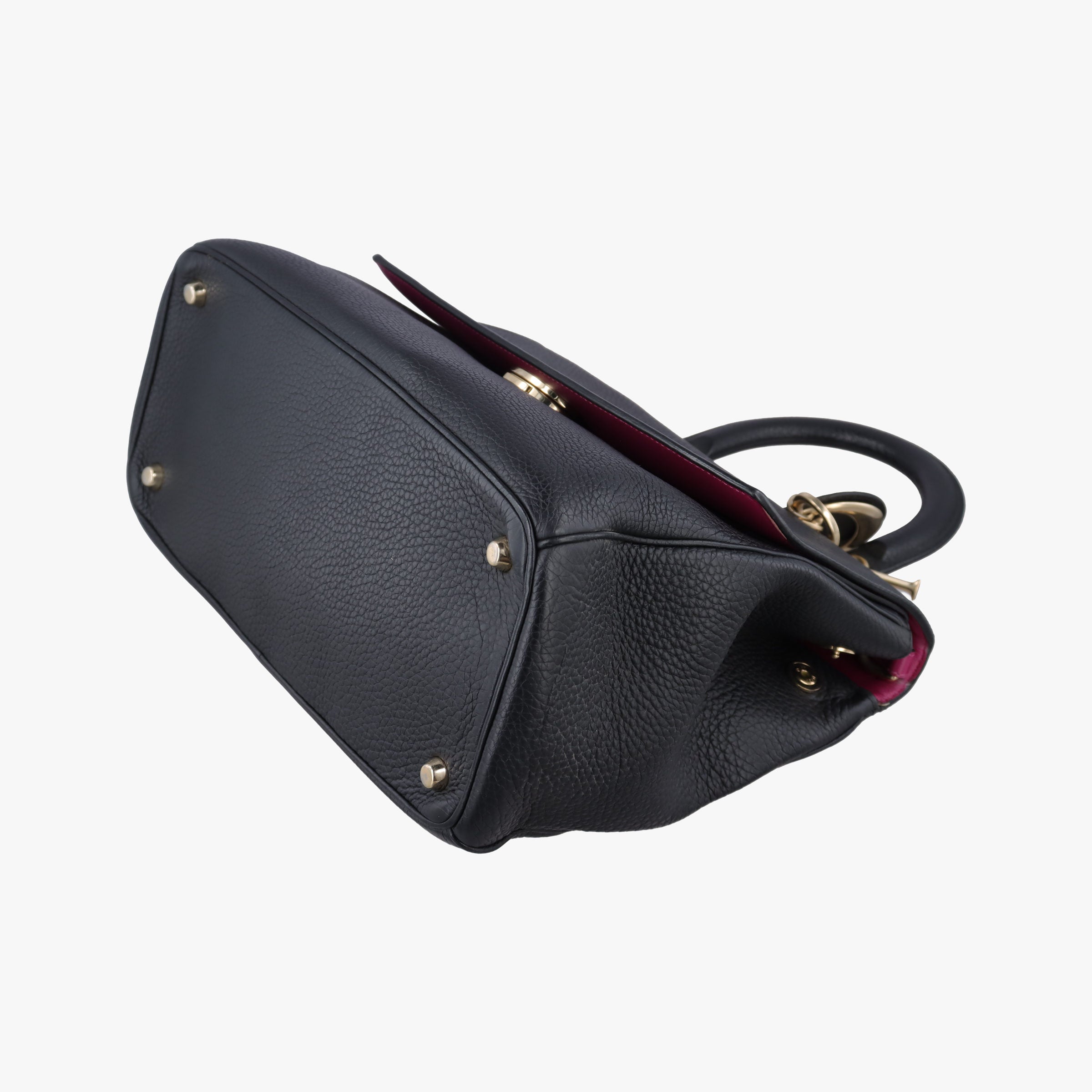 Secondhand Christian Dior Be Dior Black Leather  shoulderbag | stylenewstar