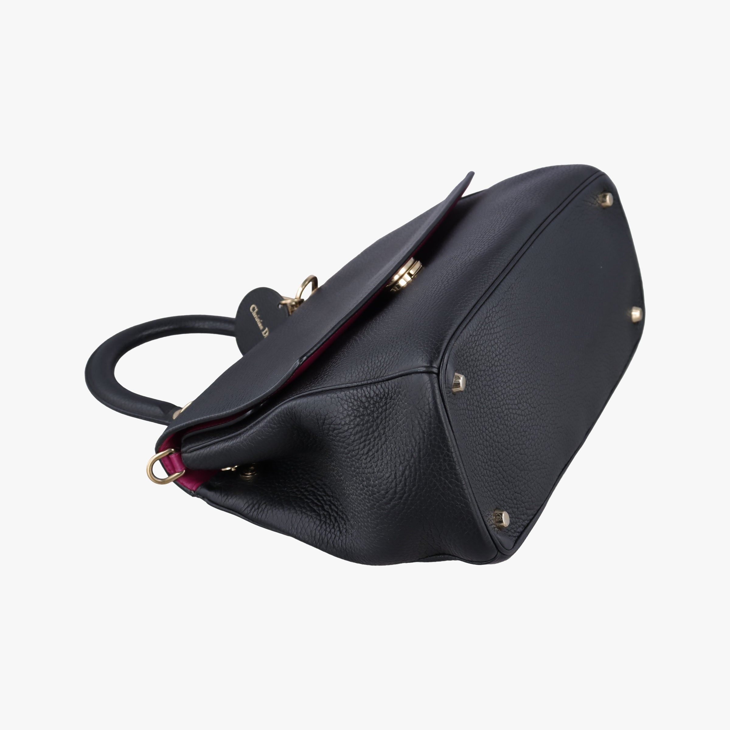 Secondhand Christian Dior Be Dior Black Leather  shoulderbag | stylenewstar