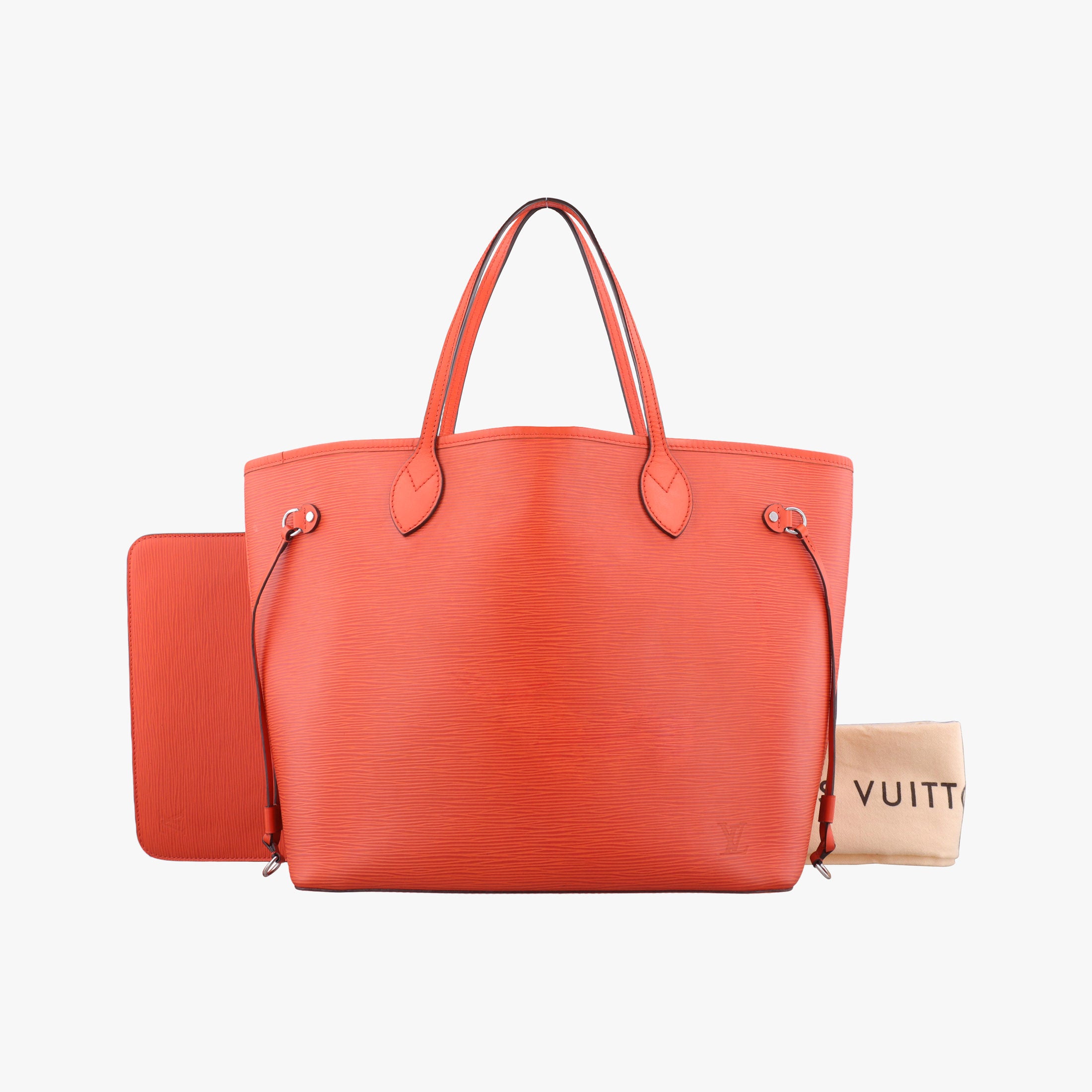 Pre-owned Louis Vuitton NEVERFULL MM PIMENT Epi M40884 shoulderbag | stylenewstar