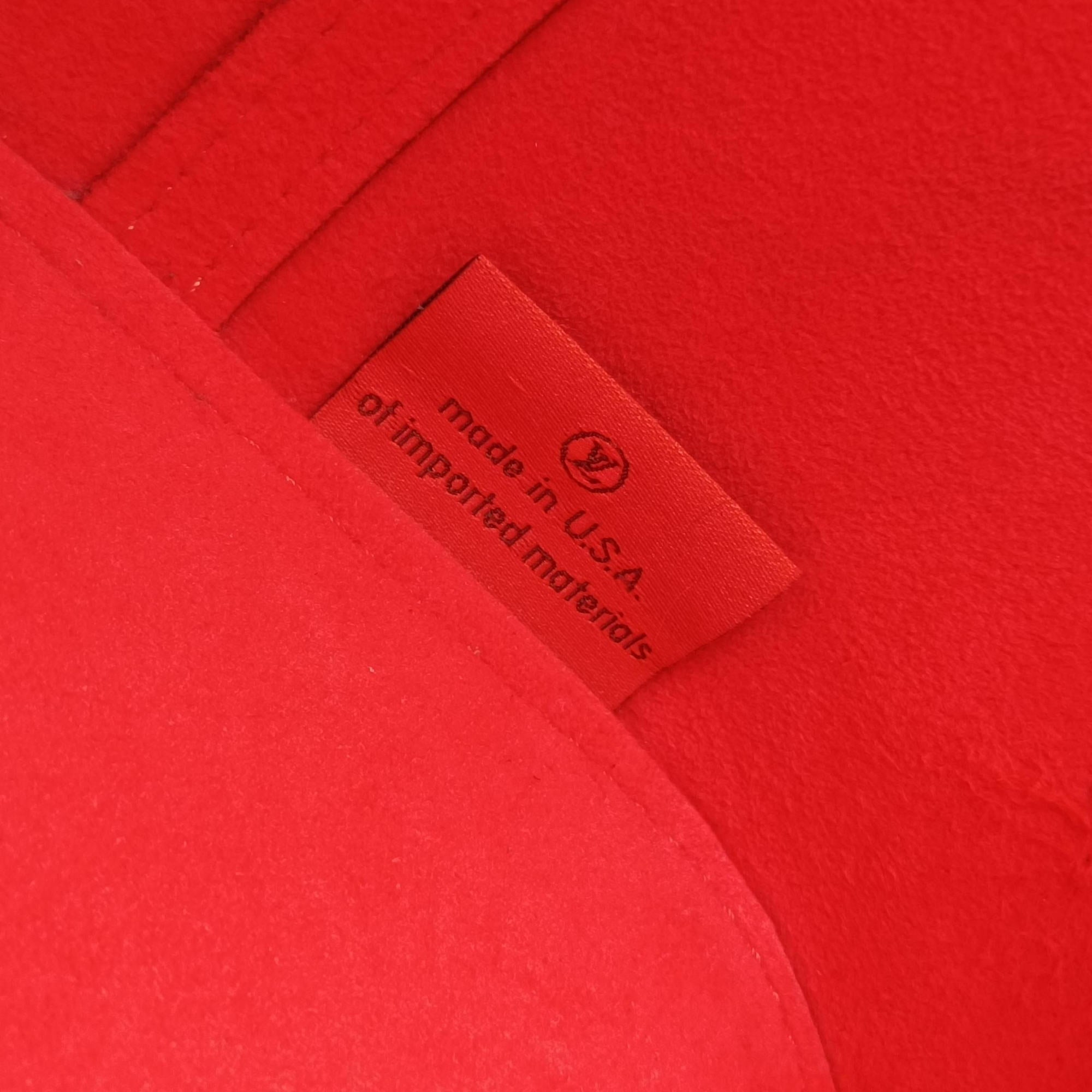 Pre-owned Louis Vuitton NEVERFULL MM PIMENT Epi M40884 shoulderbag | stylenewstar
