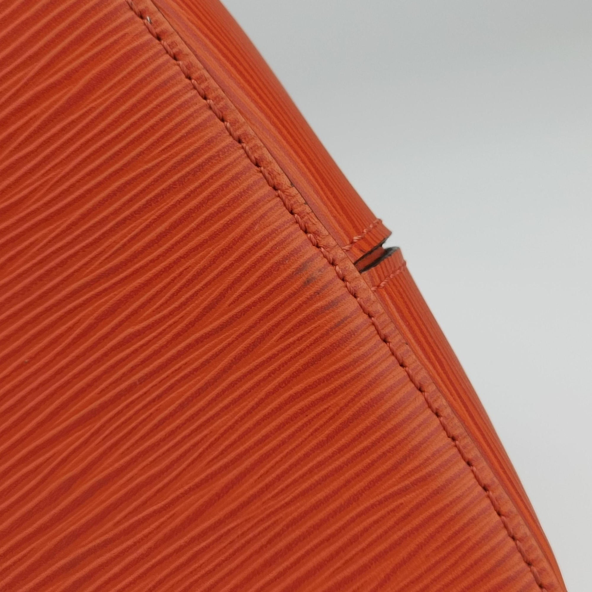 Pre-owned Louis Vuitton NEVERFULL MM PIMENT Epi M40884 shoulderbag | stylenewstar