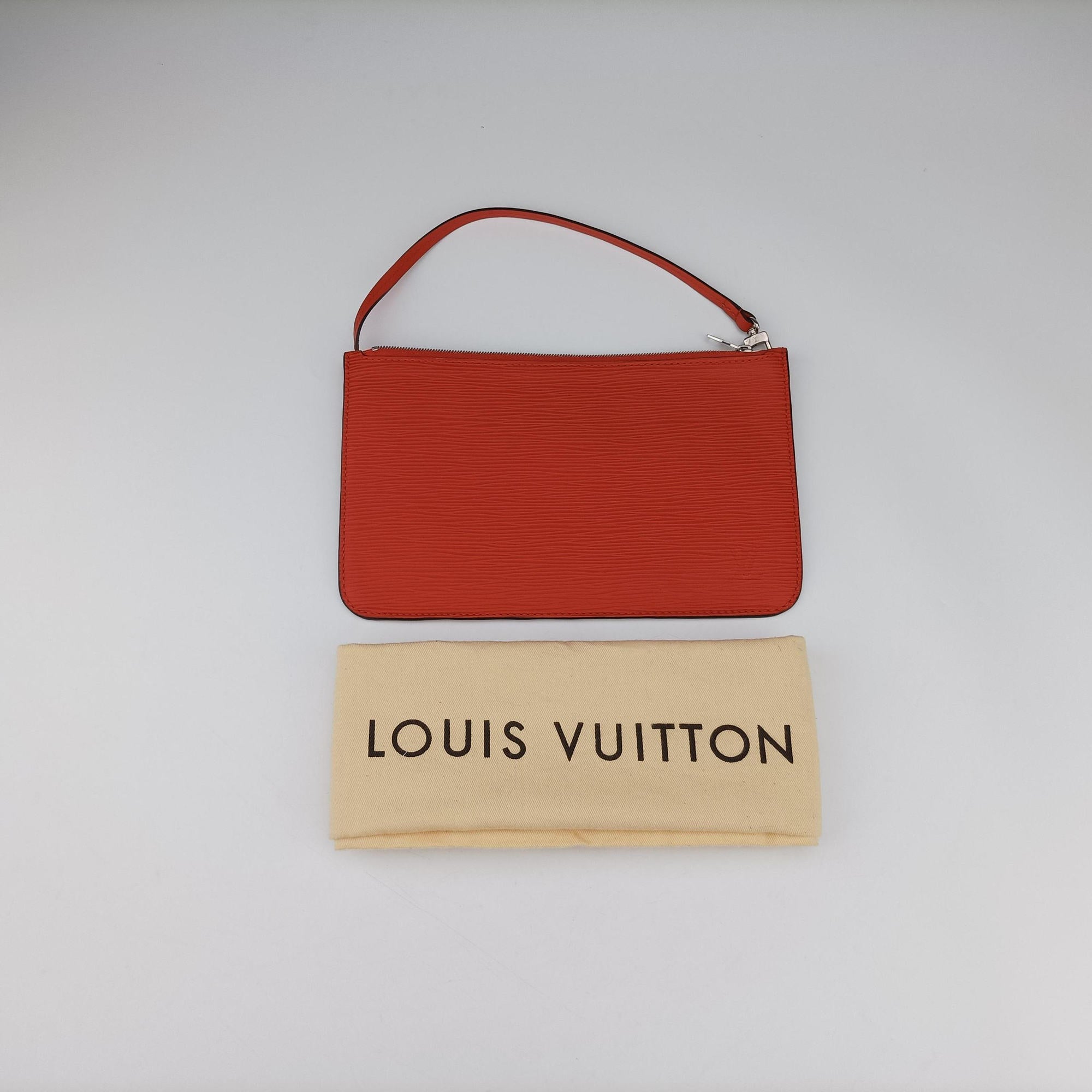 Pre-owned Louis Vuitton NEVERFULL MM PIMENT Epi M40884 shoulderbag | stylenewstar