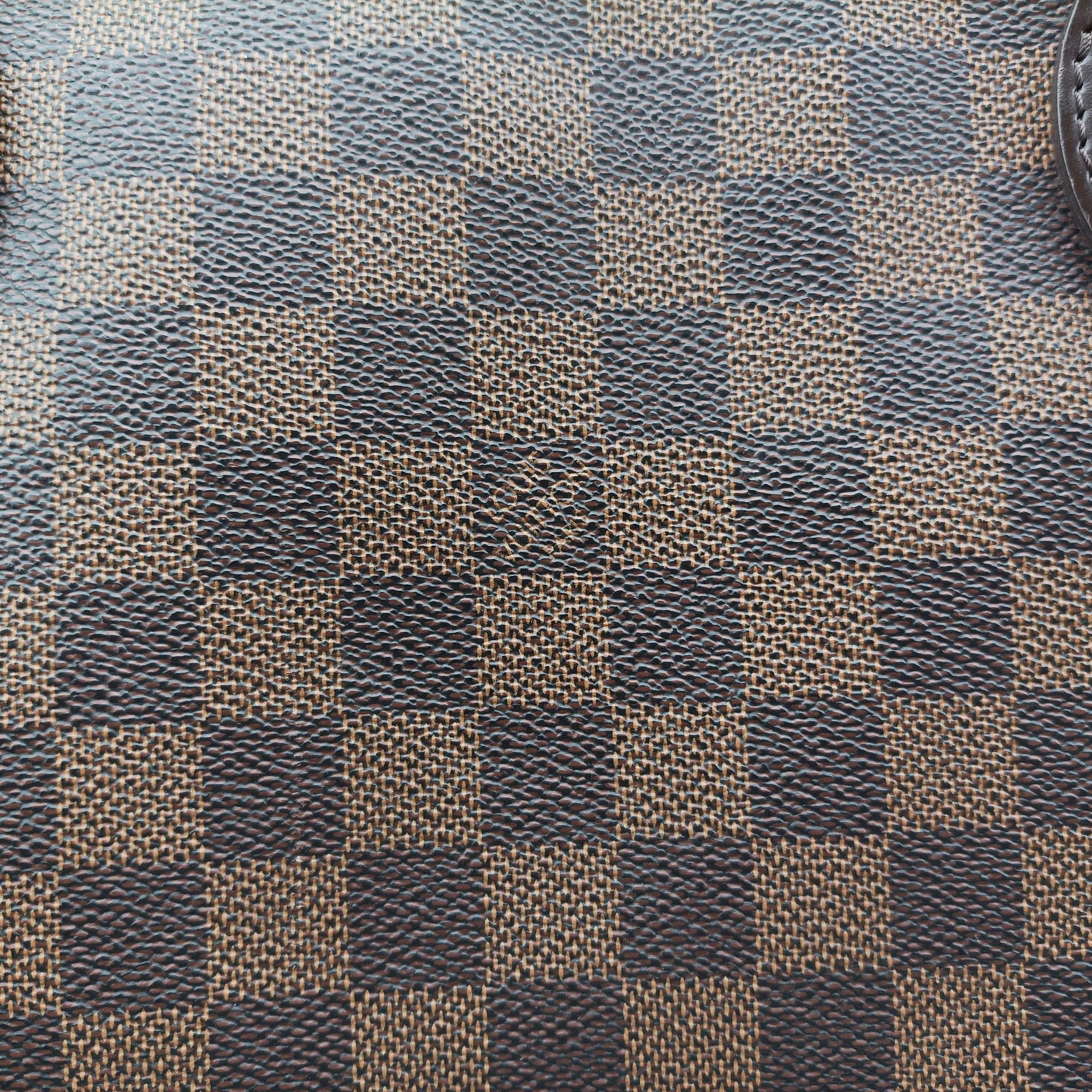 Pre-owned Louis Vuitton NEVERFULL MM EBENE Damier Canvas N51106 shoulderbag | stylenewstar