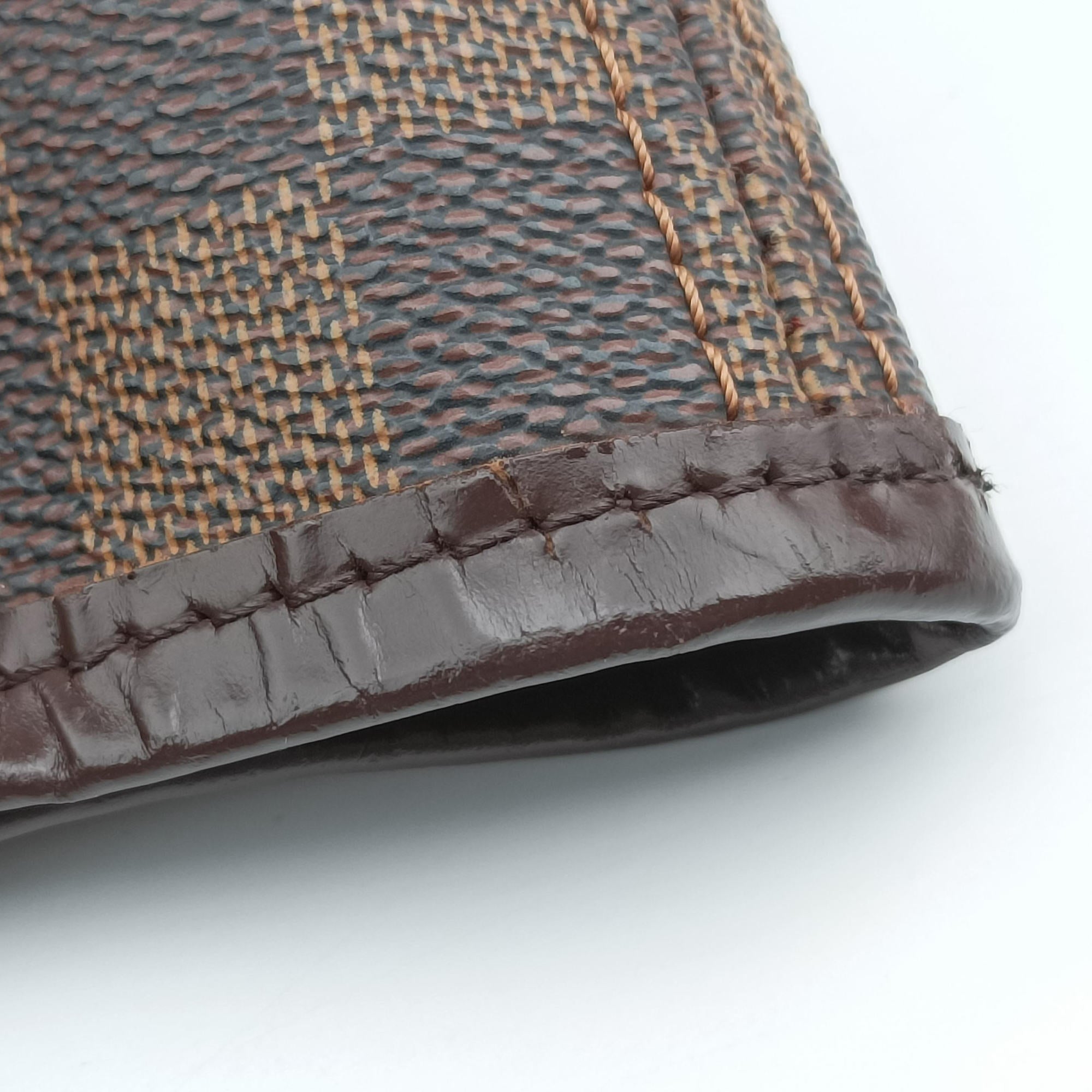 Pre-owned Louis Vuitton NEVERFULL MM EBENE Damier Canvas N51106 shoulderbag | stylenewstar